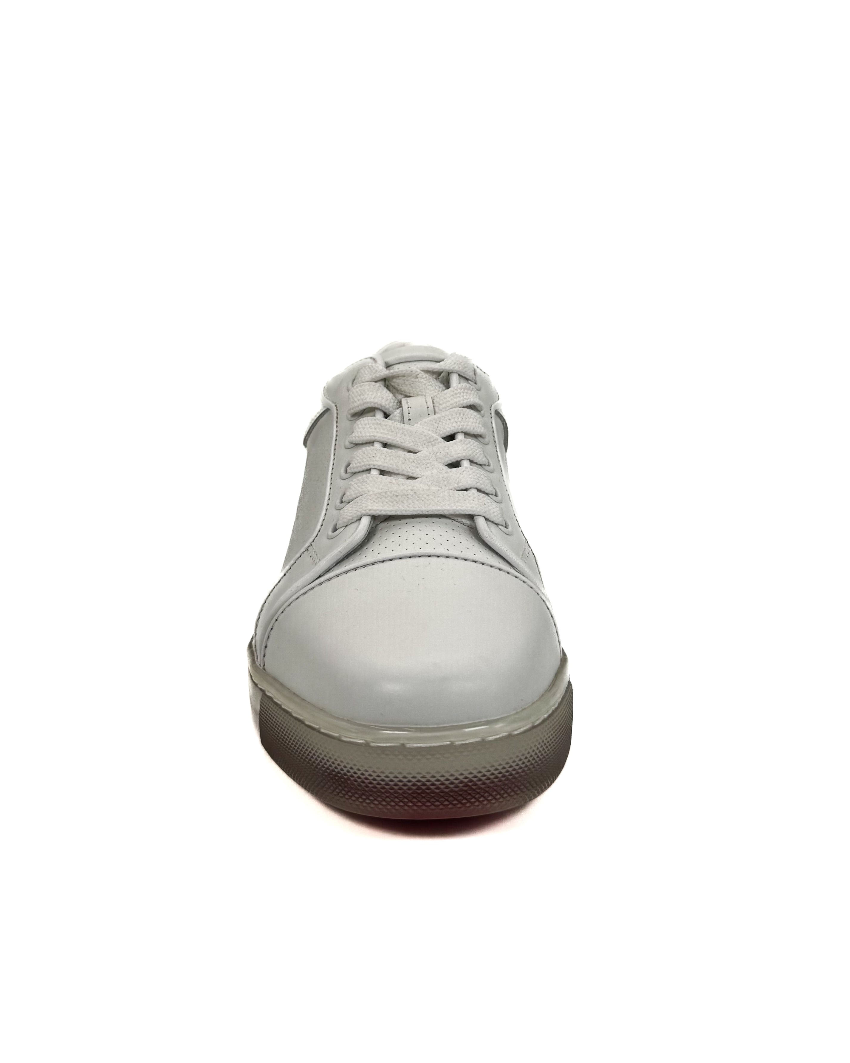 CHRISTIAN LOUBOUTIN - FUN VIEIRA ORLATO FLAT BIANCO FLUO YELLOW