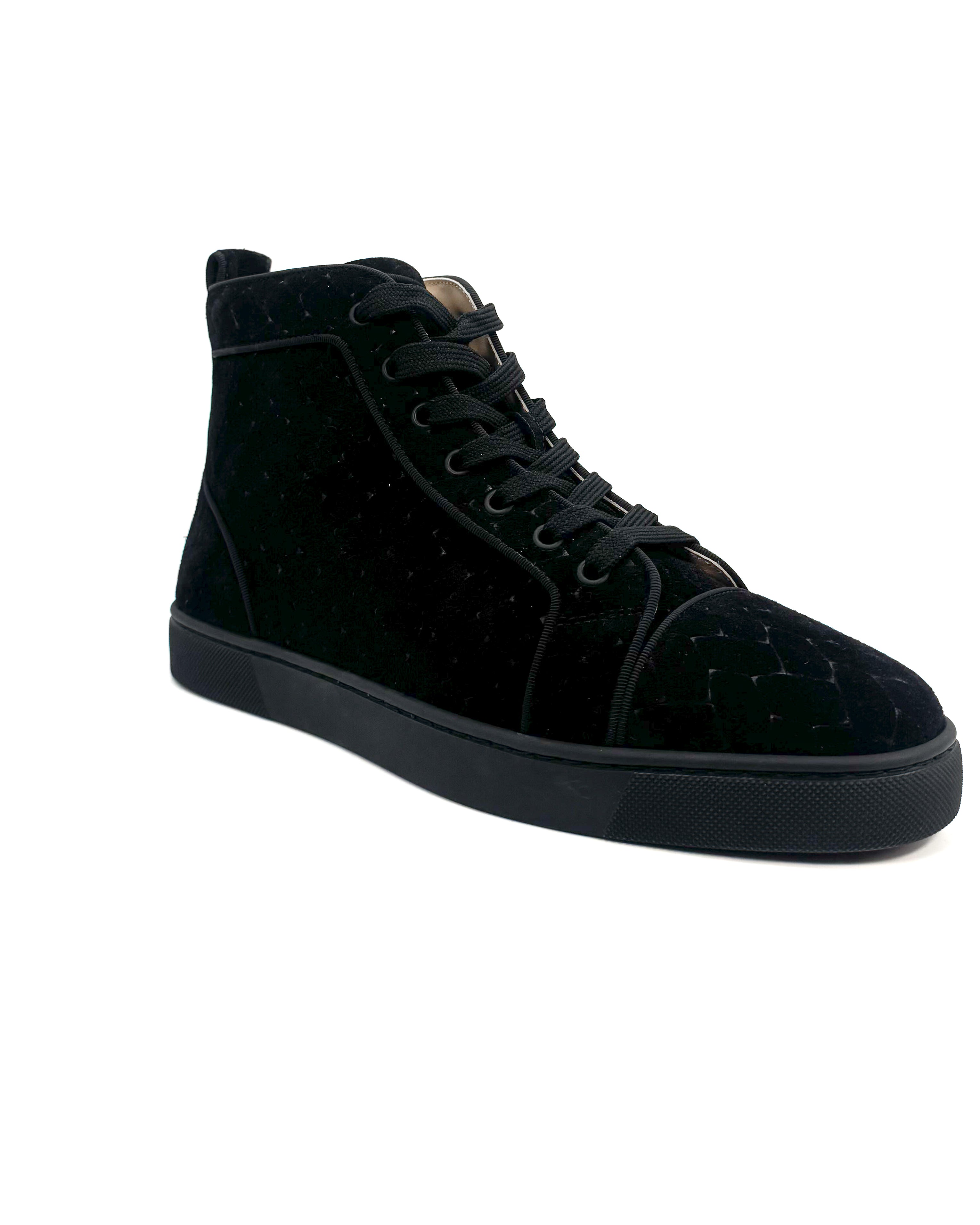 CHRISTIAN LOUBOUTIN - LOUIS ORLATO FLAT BLACK
