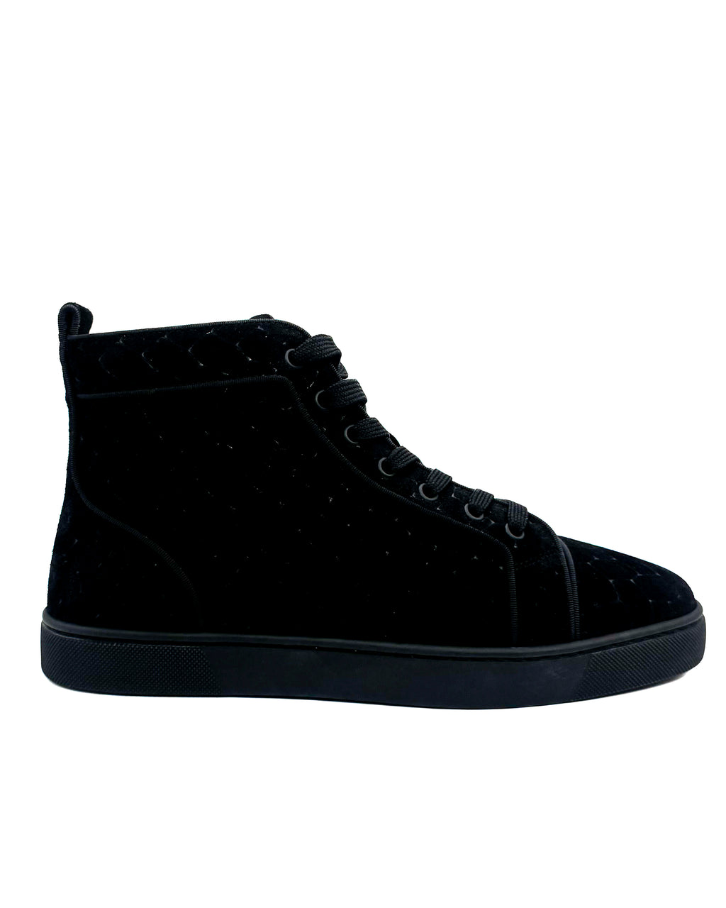 CHRISTIAN LOUBOUTIN - LOUIS ORLATO FLAT BLACK