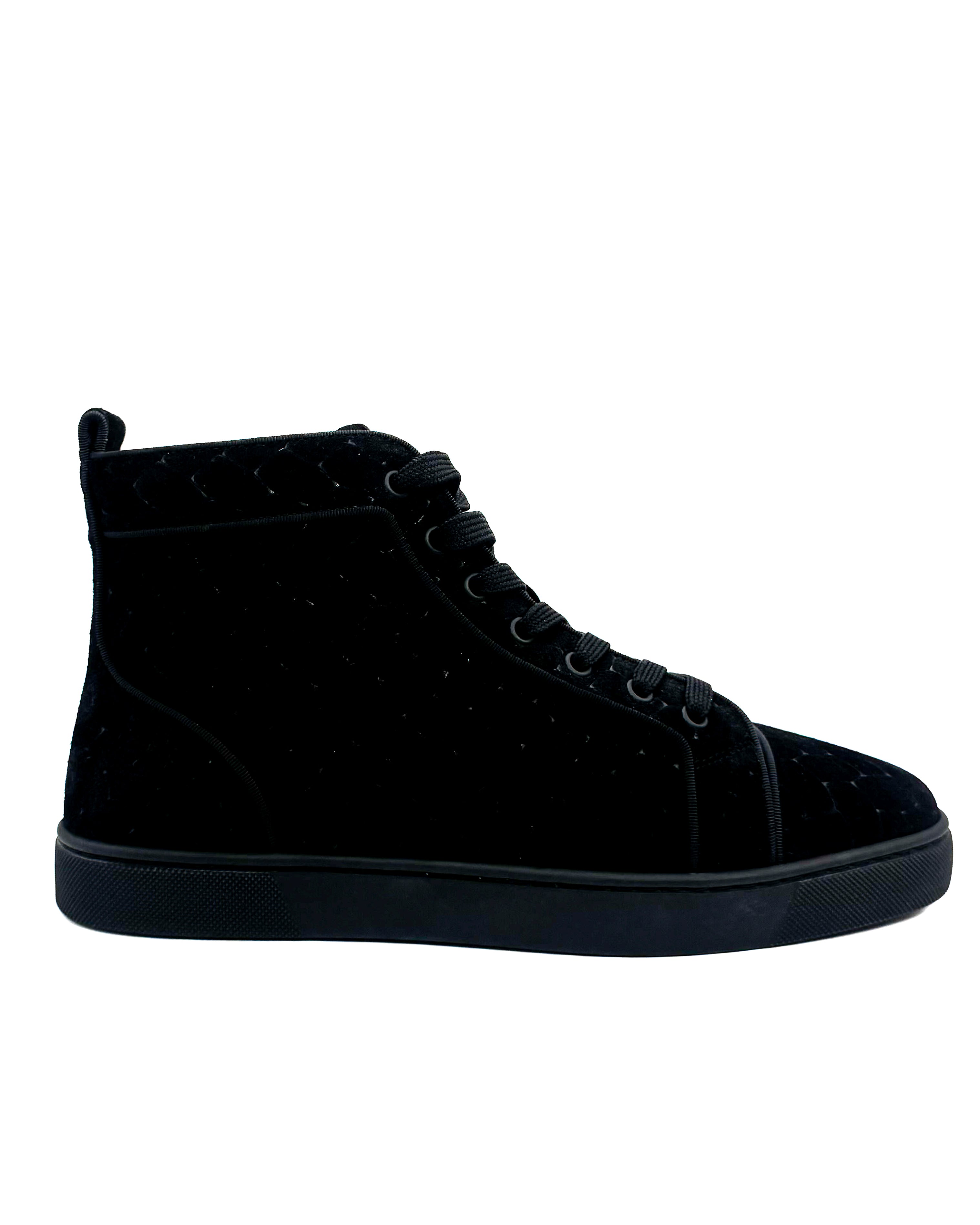 CHRISTIAN LOUBOUTIN - LOUIS ORLATO FLAT BLACK
