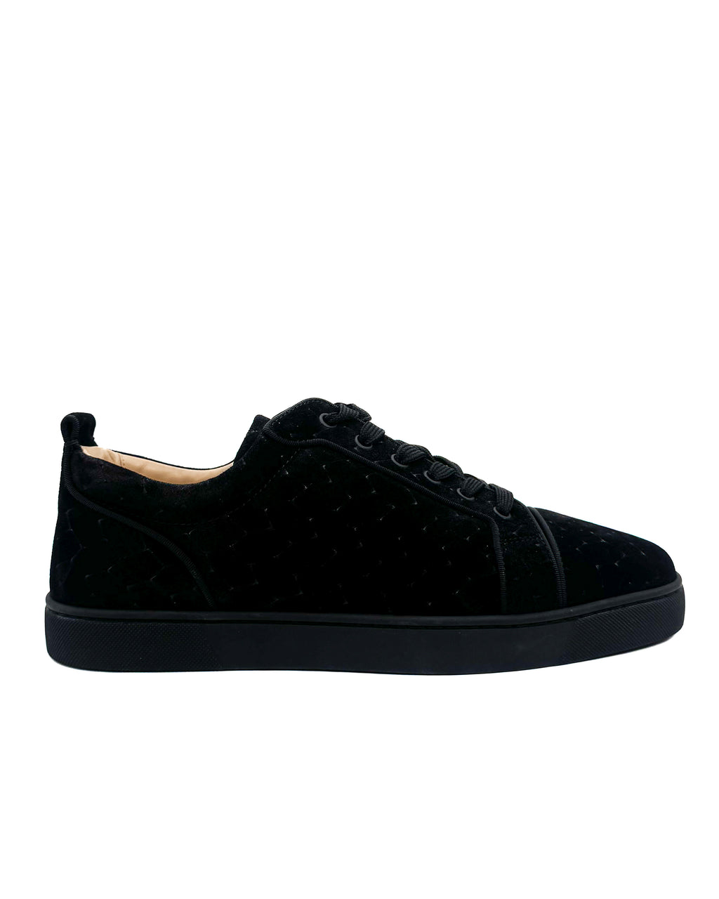CHRISTIAN LOUBOUTIN - LOUIS JUNIOR ORLATO FLAT BLACK