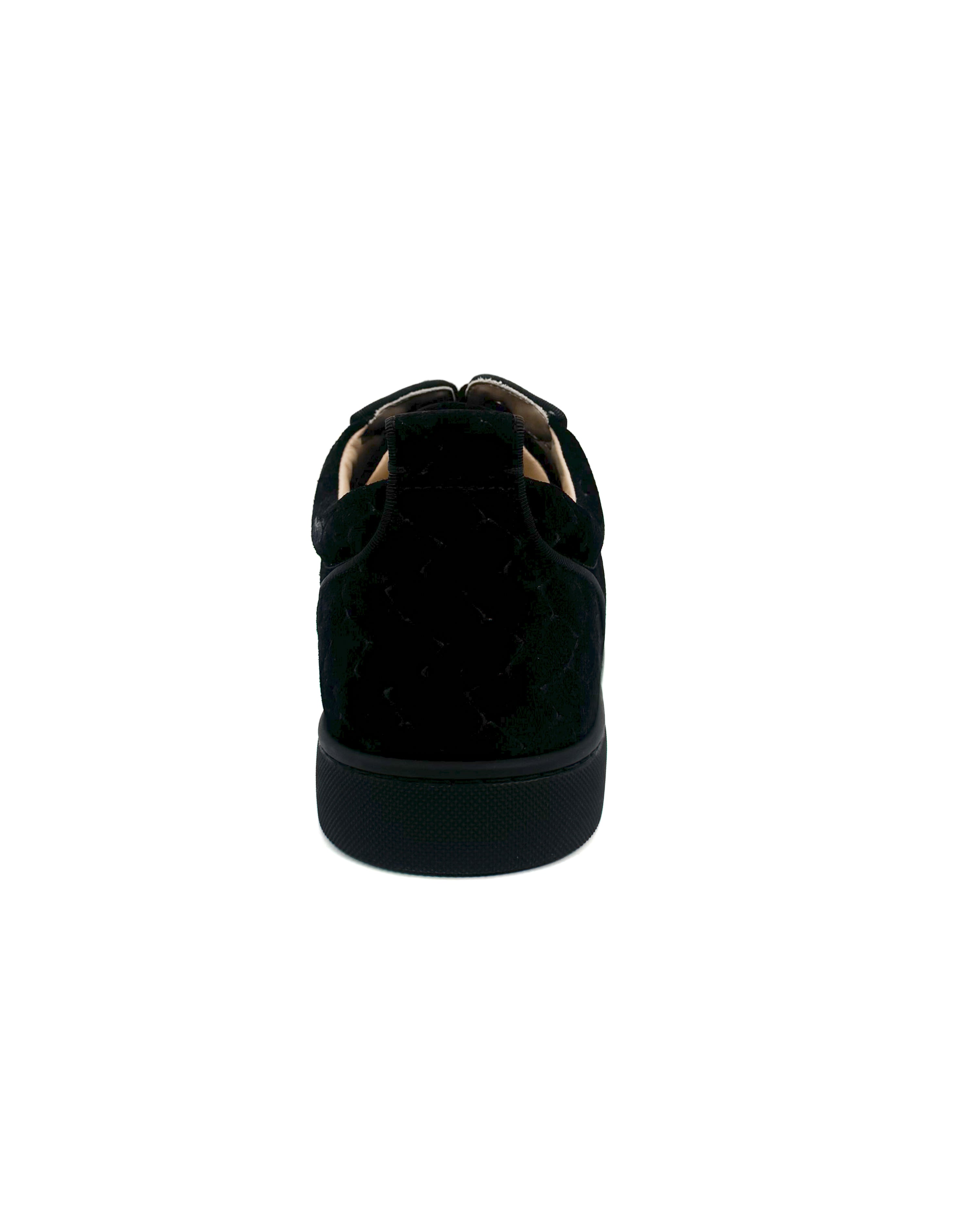 CHRISTIAN LOUBOUTIN - LOUIS JUNIOR ORLATO FLAT BLACK