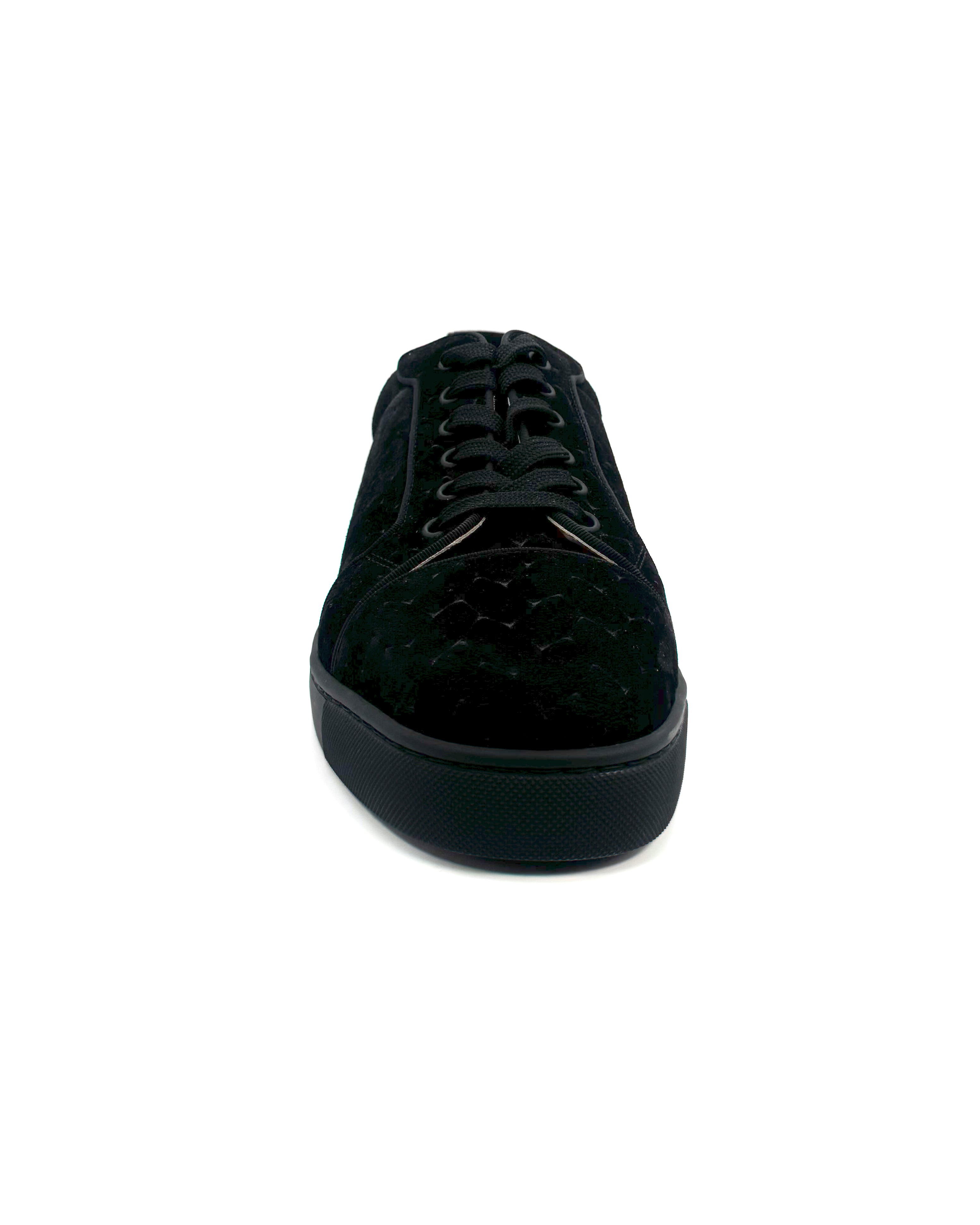CHRISTIAN LOUBOUTIN - LOUIS JUNIOR ORLATO FLAT BLACK