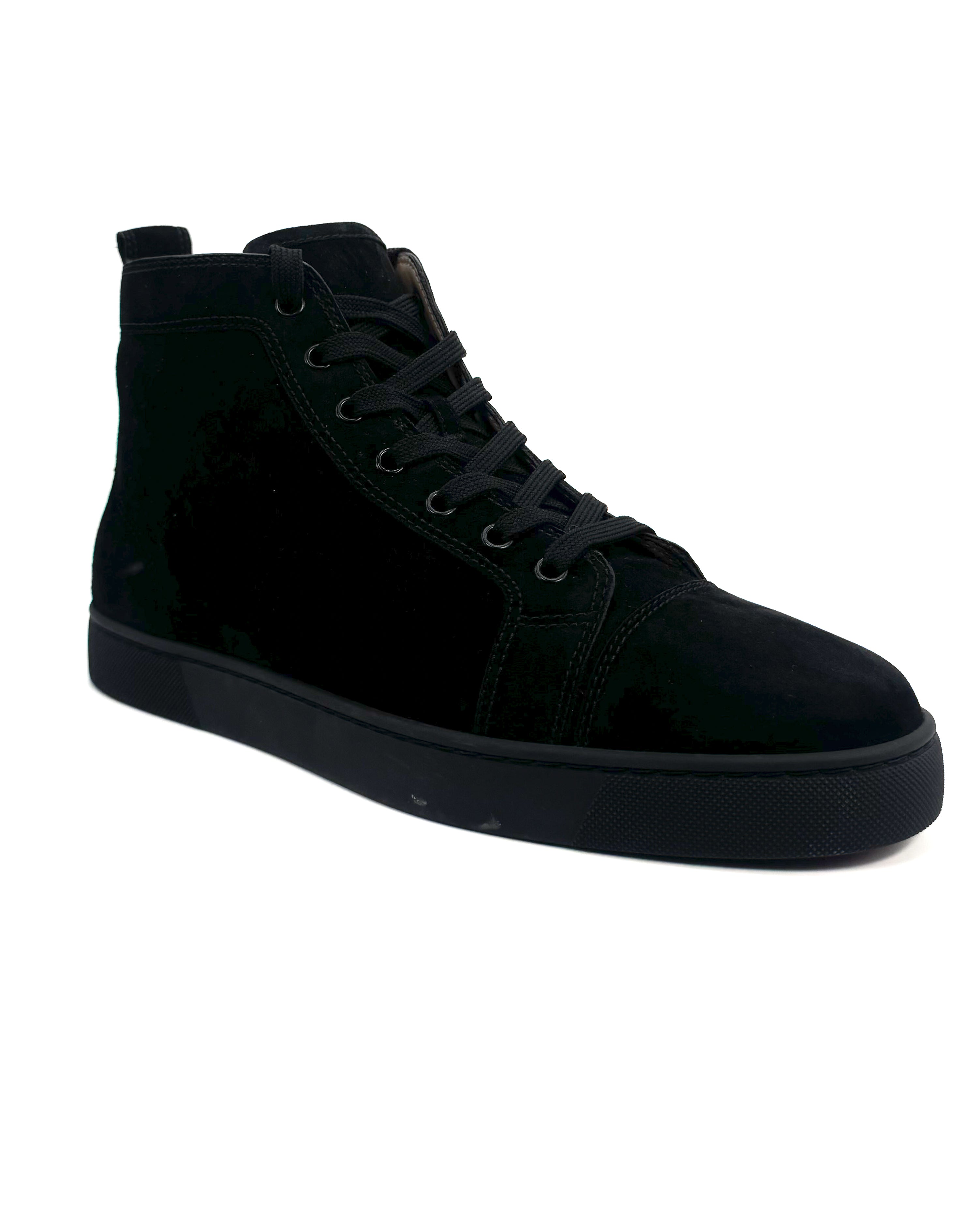 CHRISTIAN LOUBOUTIN - LOUIS FLAT BLACK/BLACK/BK