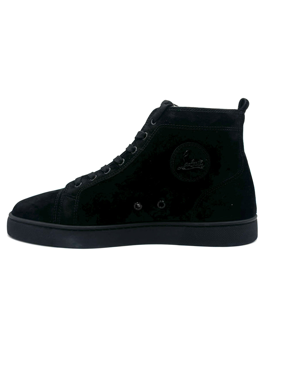 CHRISTIAN LOUBOUTIN - LOUIS FLAT BLACK/BLACK/BK
