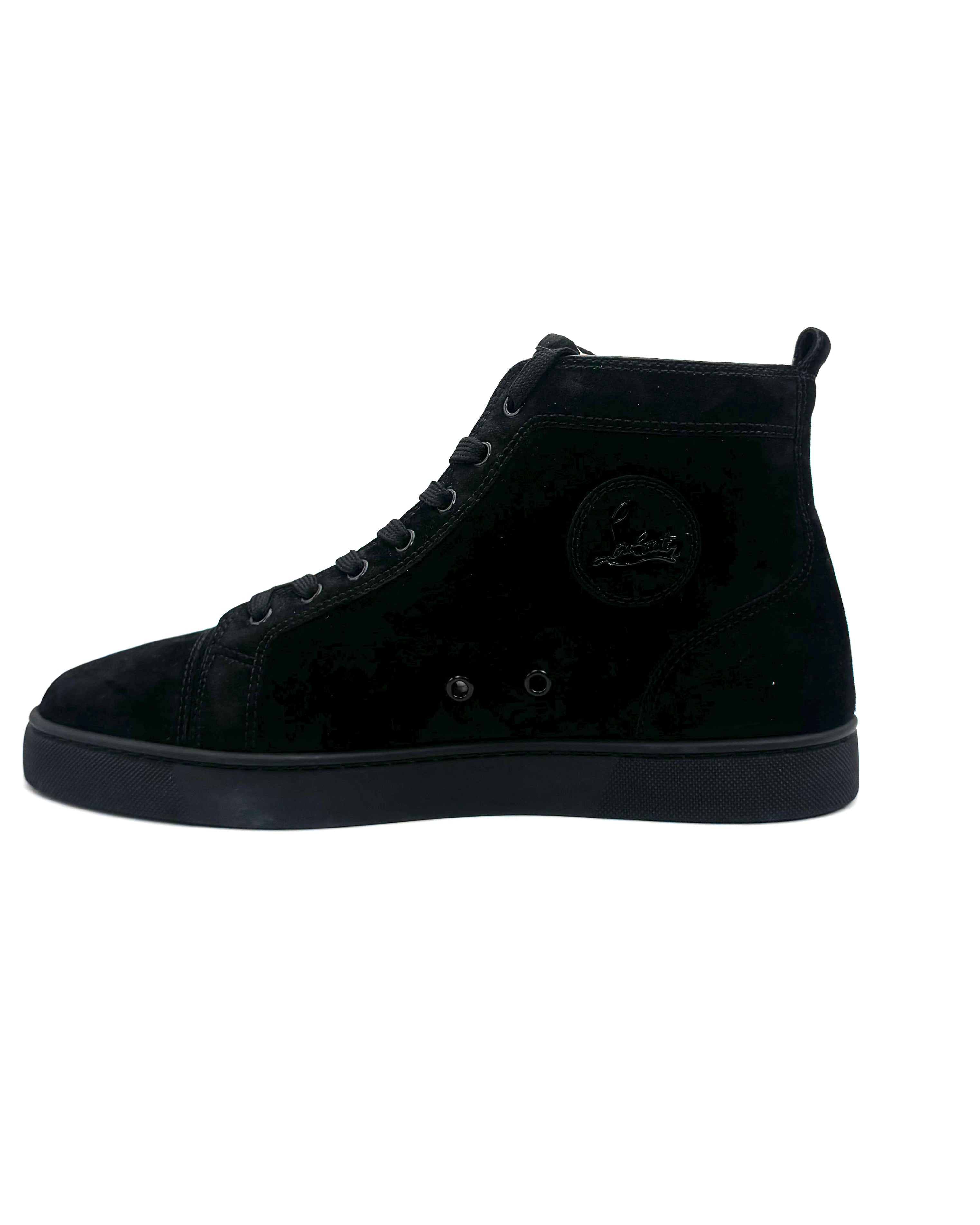 CHRISTIAN LOUBOUTIN - LOUIS FLAT BLACK/BLACK/BK