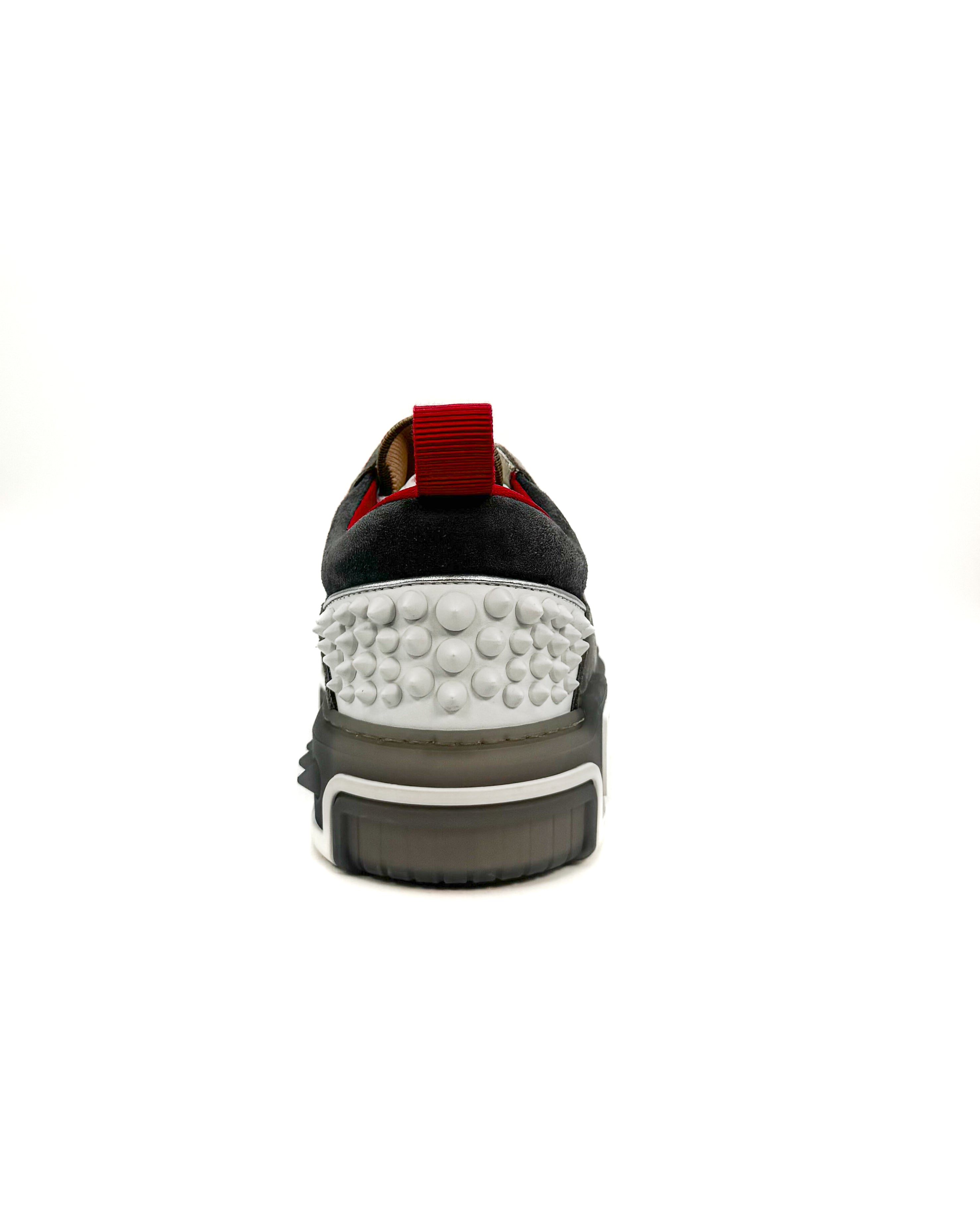 CHRISTIAN LOUBOUTIN - ASTROLOUBI DONNA FLAT SAHARIENNE/SMOKE GREY