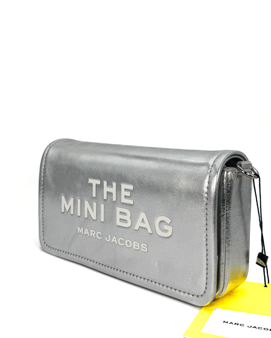 MARC JACOBS - THE J MARC MINI BAG SILVER
