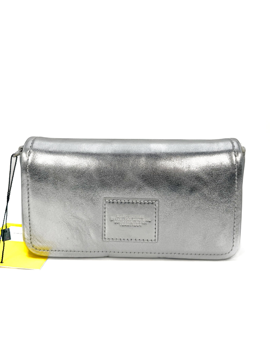 MARC JACOBS - THE J MARC MINI BAG SILVER