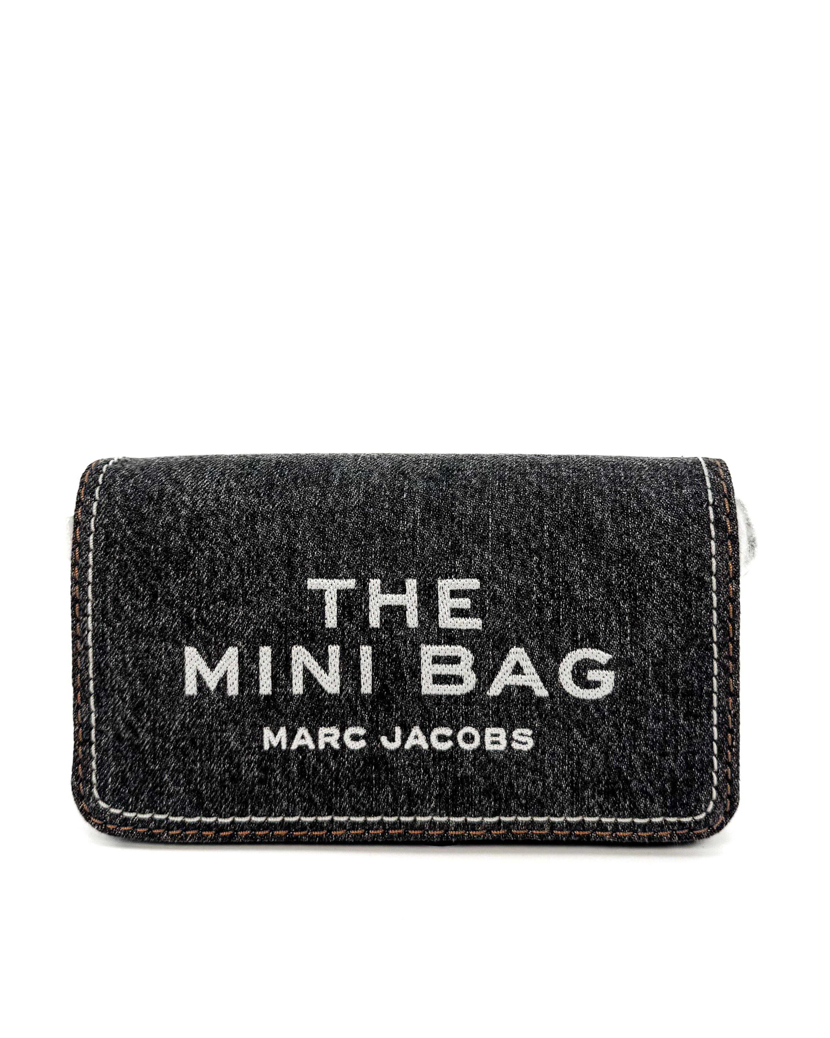 MARC JACOBS - THE J MARC MINI BAG BLACK WASH
