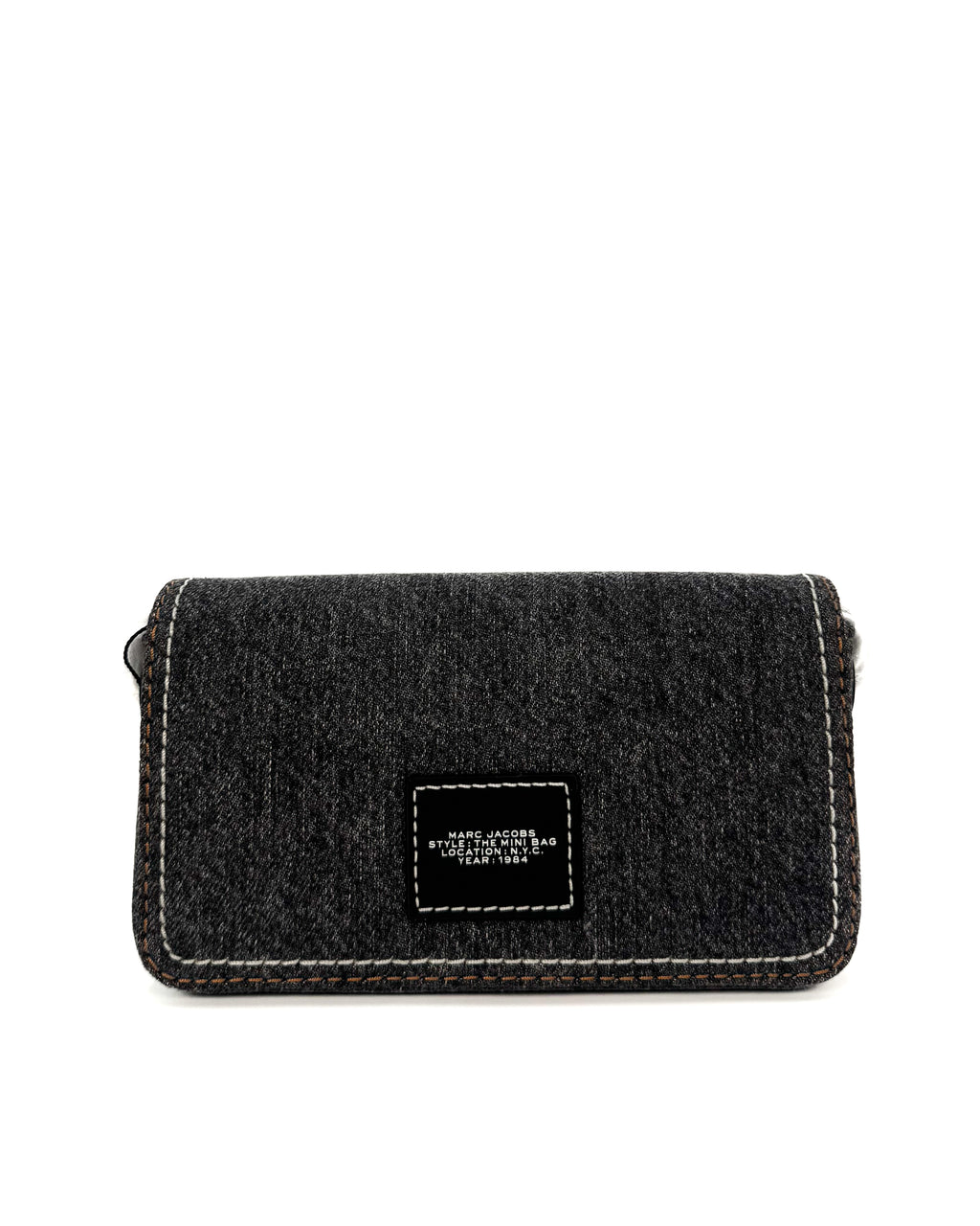MARC JACOBS - THE J MARC MINI BAG BLACK WASH