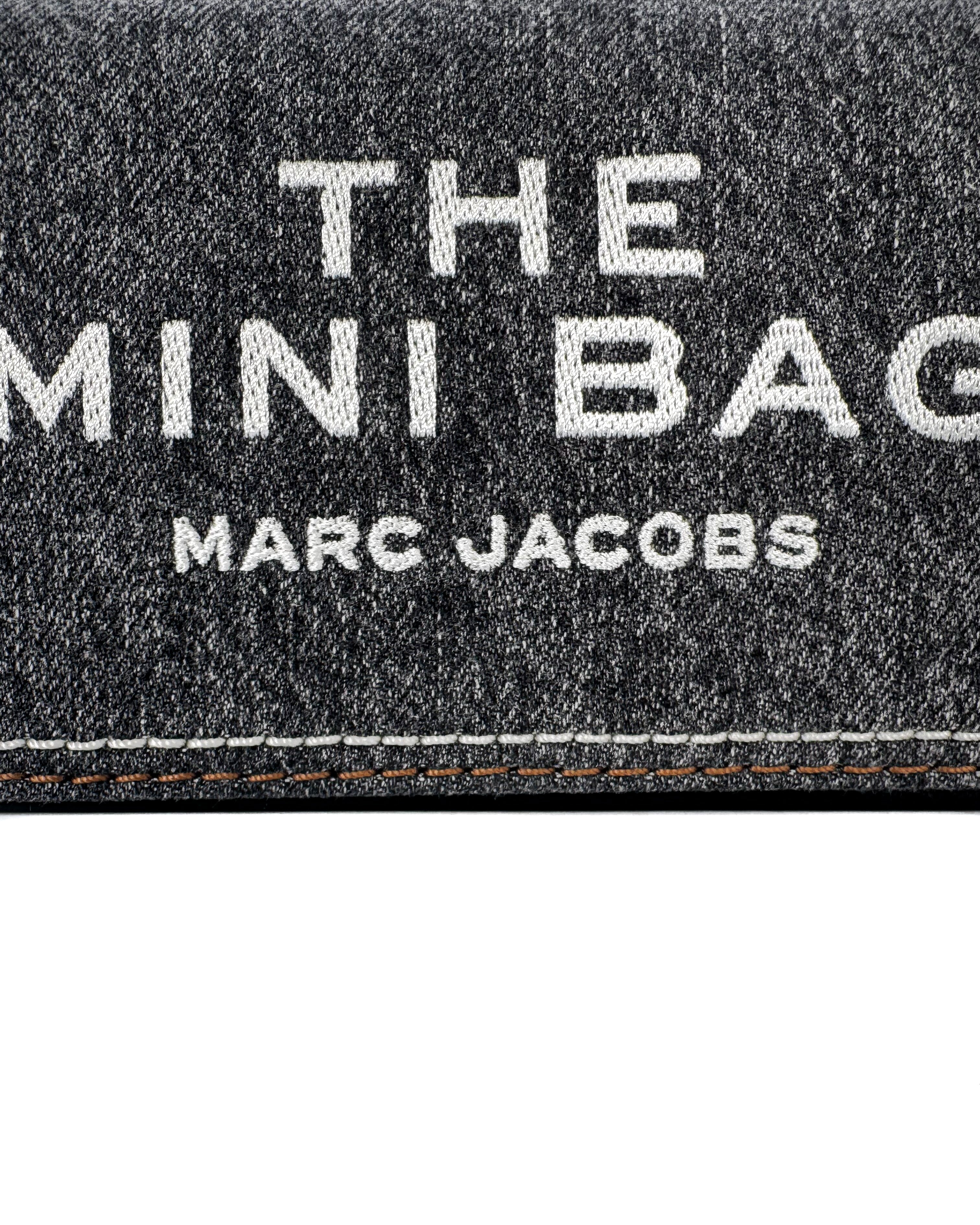 MARC JACOBS - THE J MARC MINI BAG BLACK WASH