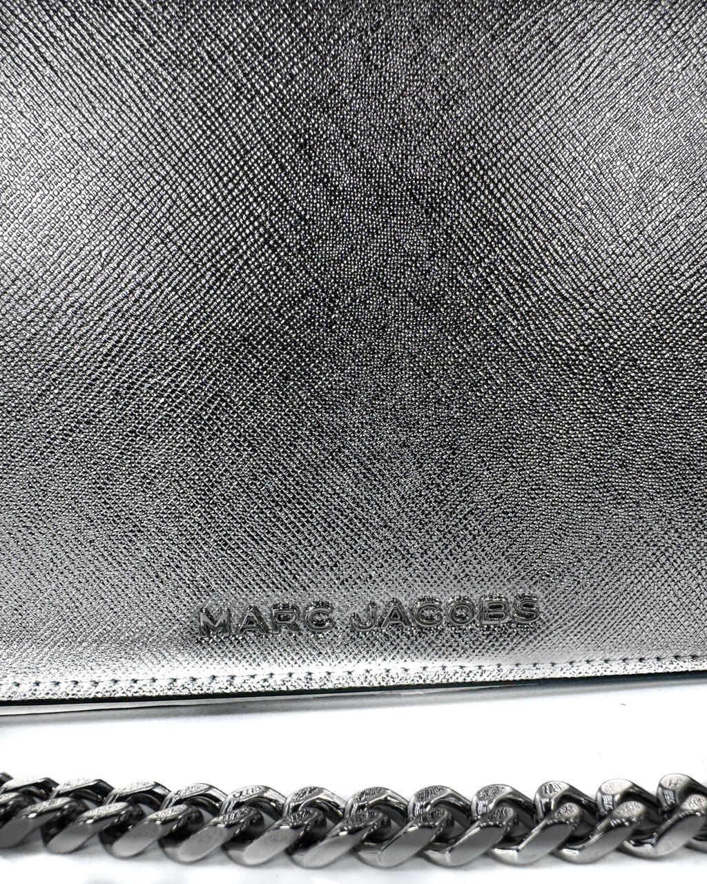 MARC JACOBS - THE CHAIN WALLET SILVER