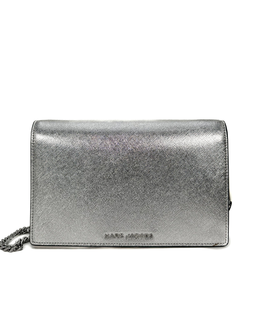 MARC JACOBS - THE CHAIN WALLET SILVER