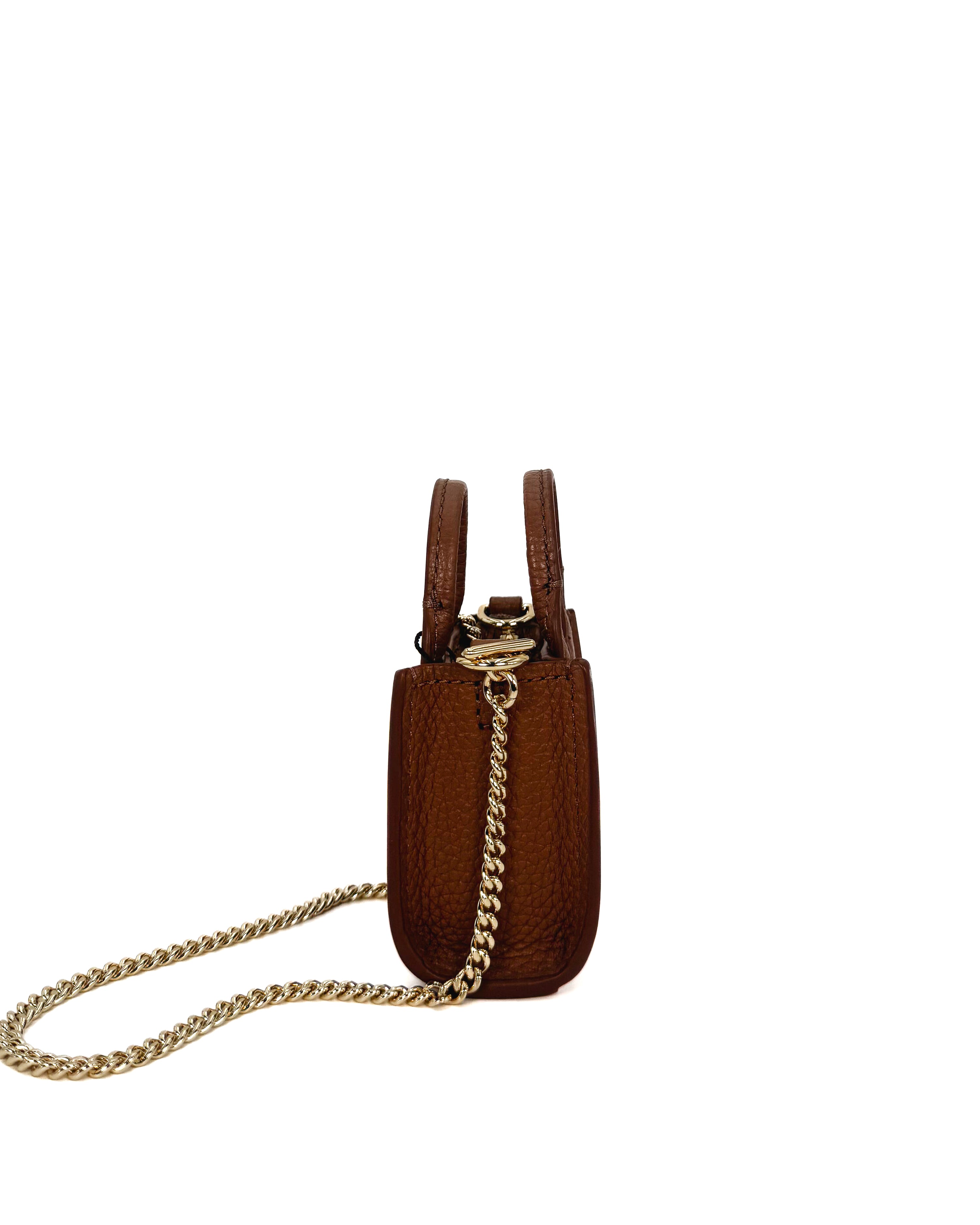 MARC JACOBS - THE MINI TOTE BAG THE LEATHER ARGAN OIL