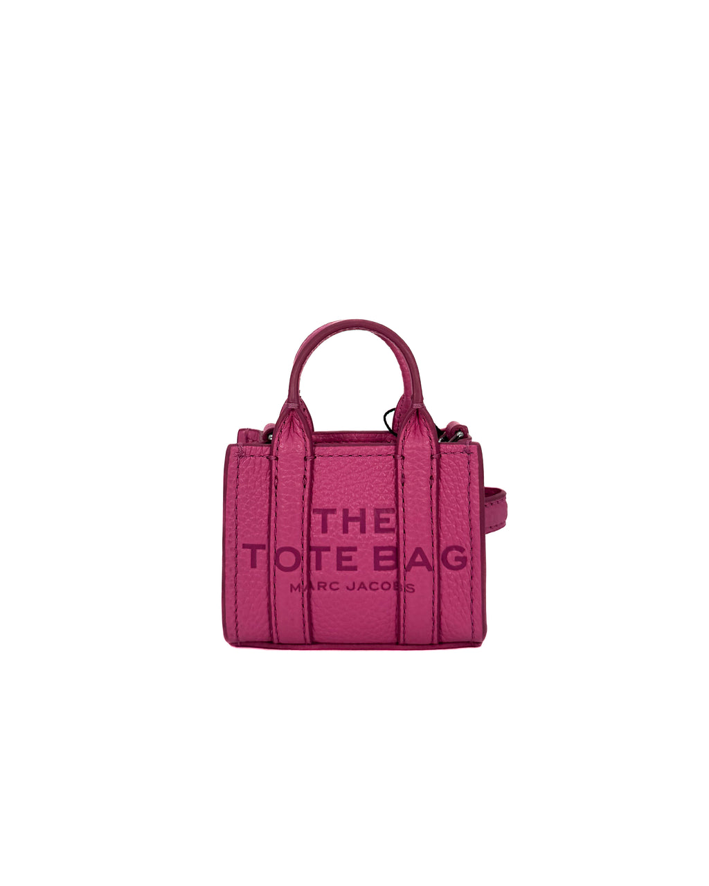 MARC JACOBS - THE MINI TOTE BAG THE LEATHER BOW PINK 678