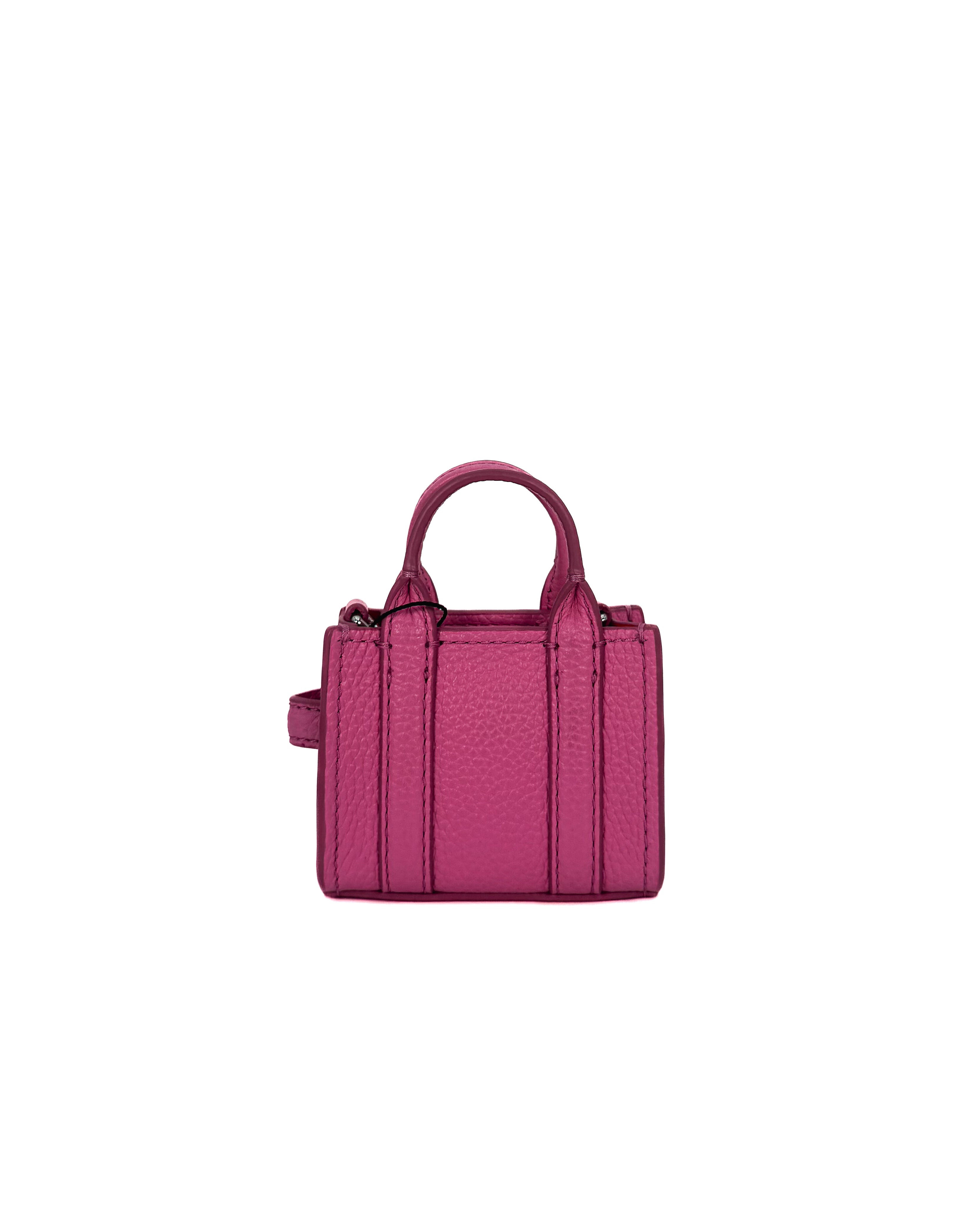 MARC JACOBS - THE MINI TOTE BAG THE LEATHER BOW PINK 678