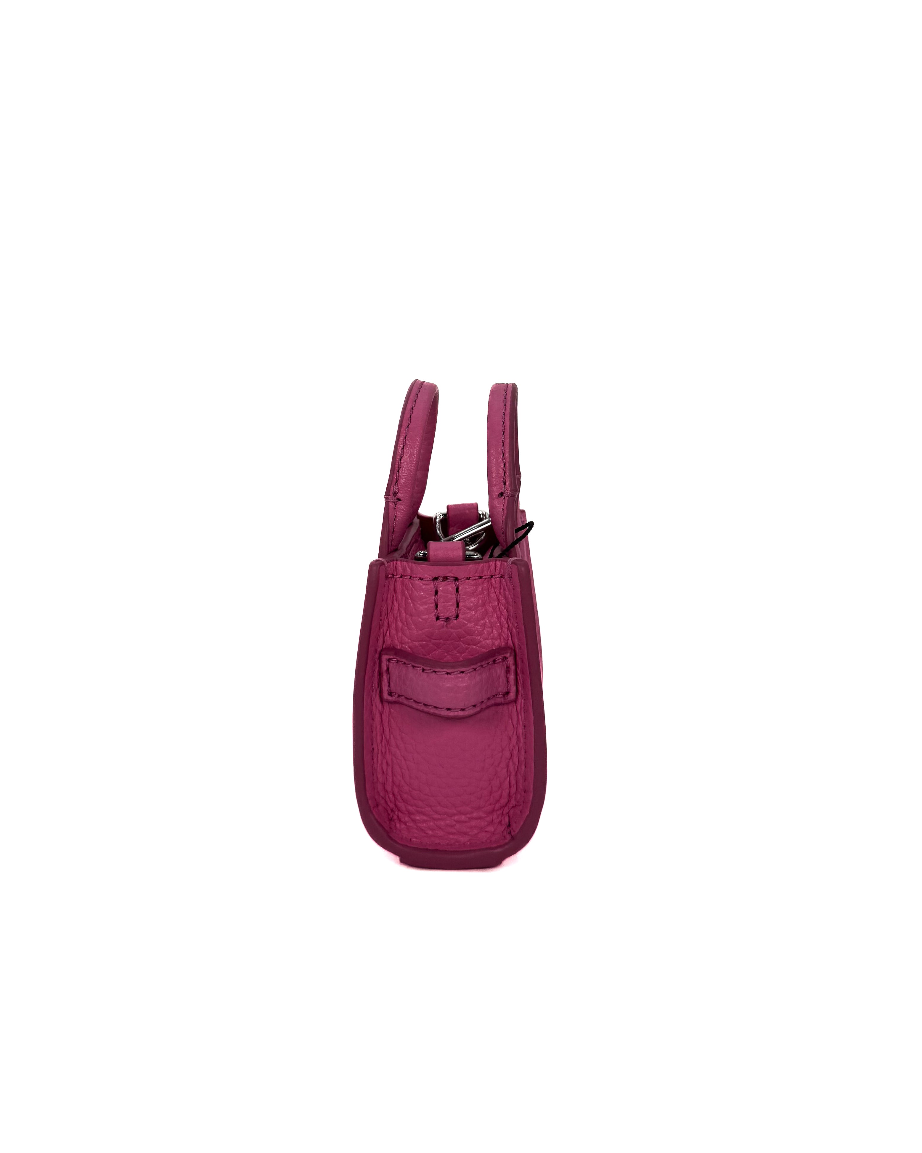 MARC JACOBS - THE MINI TOTE BAG THE LEATHER BOW PINK 678
