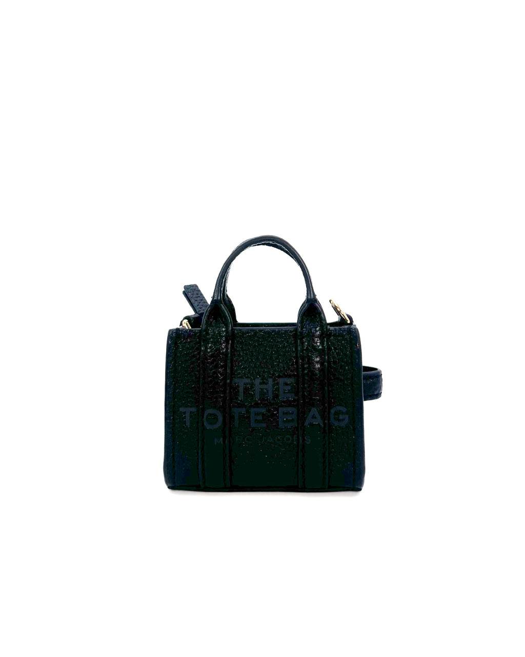 MARC JACOBS - THE MINI TOTE BAG THE LEATHER BLACK 001