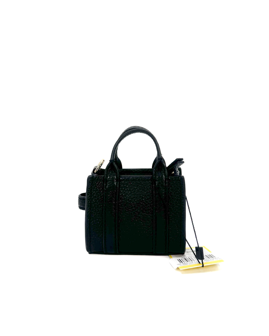 MARC JACOBS - THE MINI TOTE BAG THE LEATHER BLACK 001