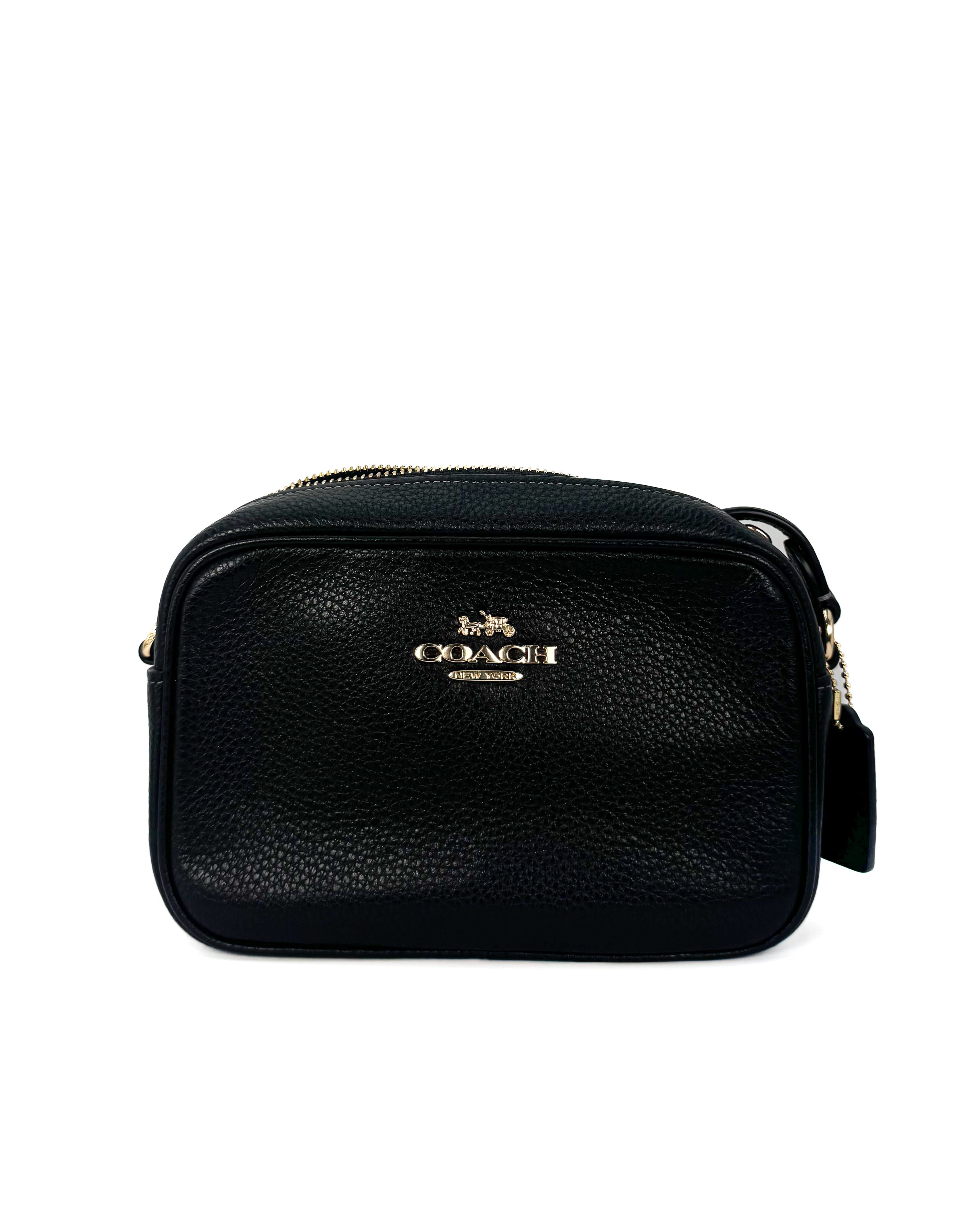 COACH - LEATHER MINI JMIE CMRA BA IM/BLACK