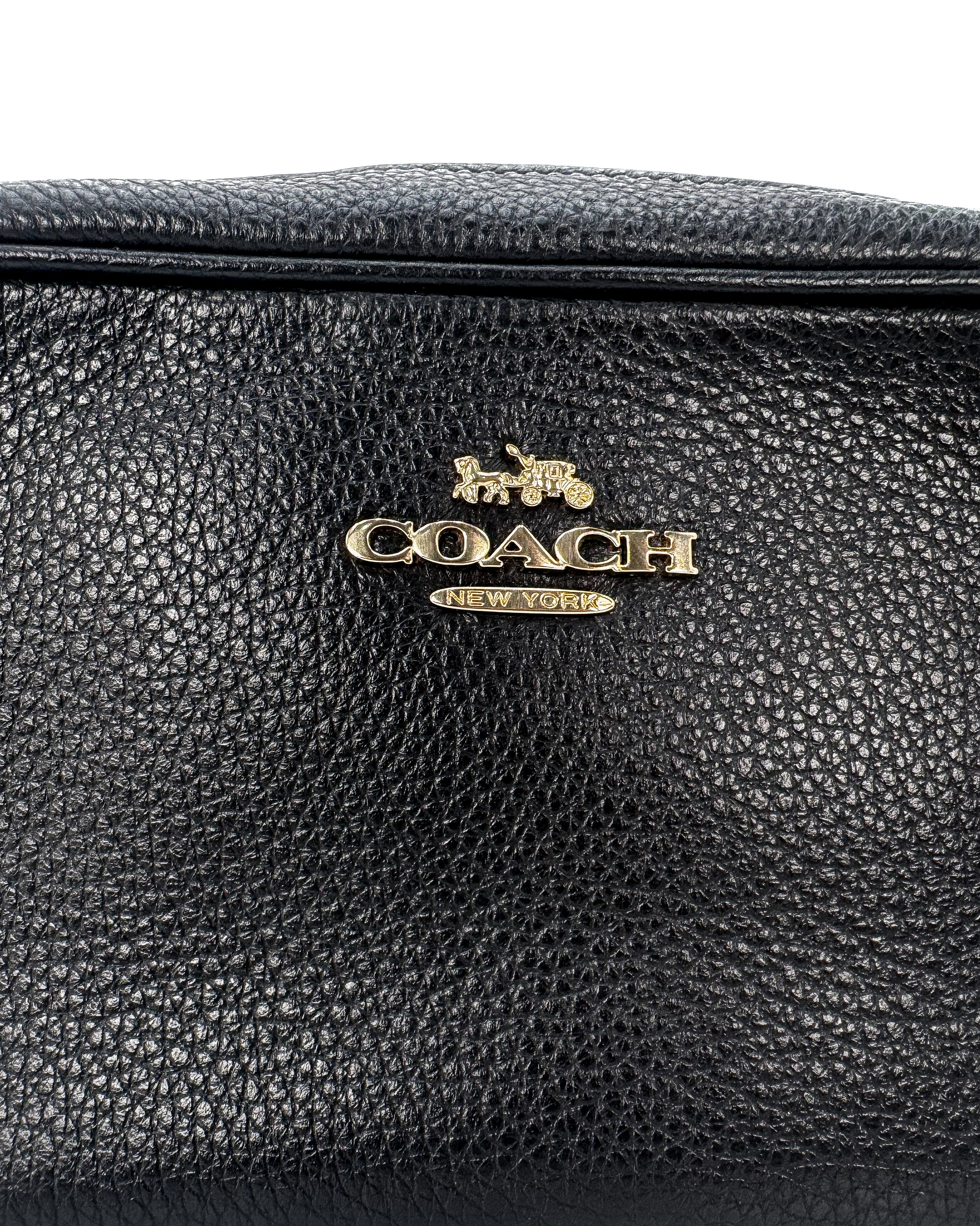 COACH - LEATHER MINI JMIE CMRA BA IM/BLACK