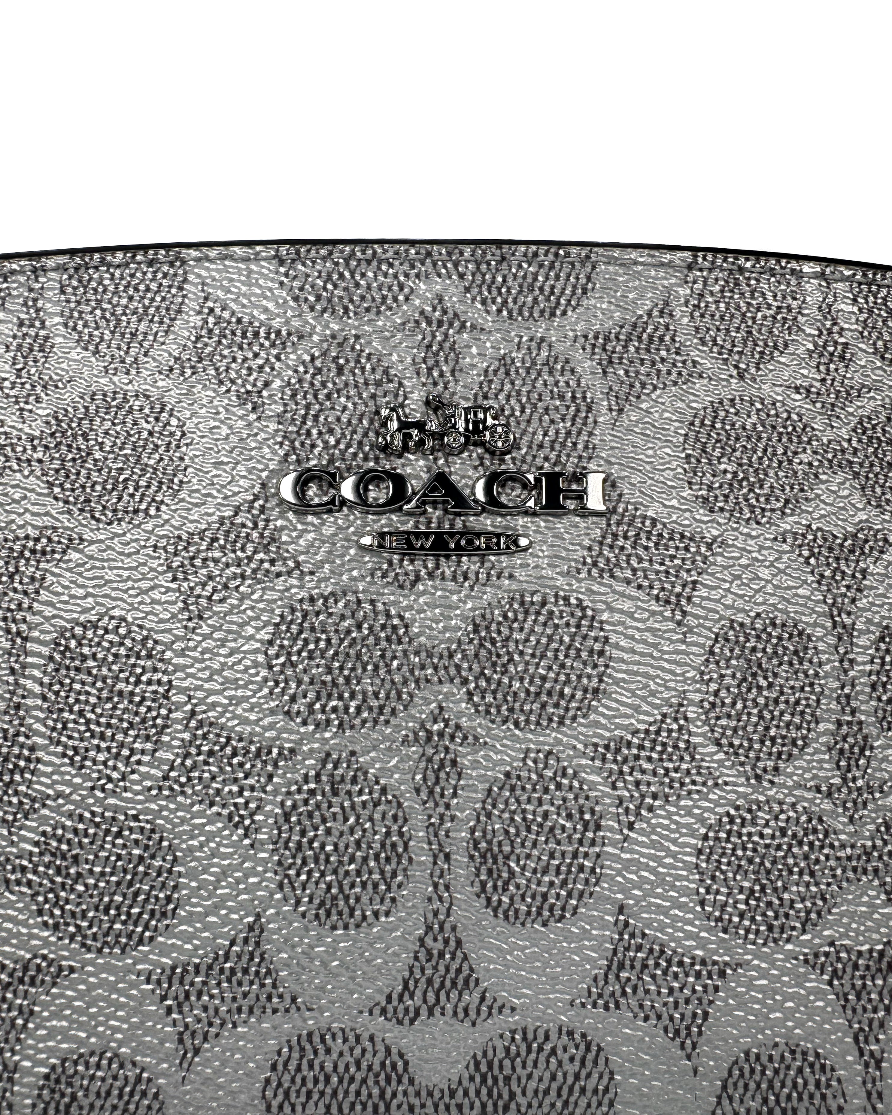 COACH - GIA XB MTLC SIGNATURE SV/GRAY/SILVER