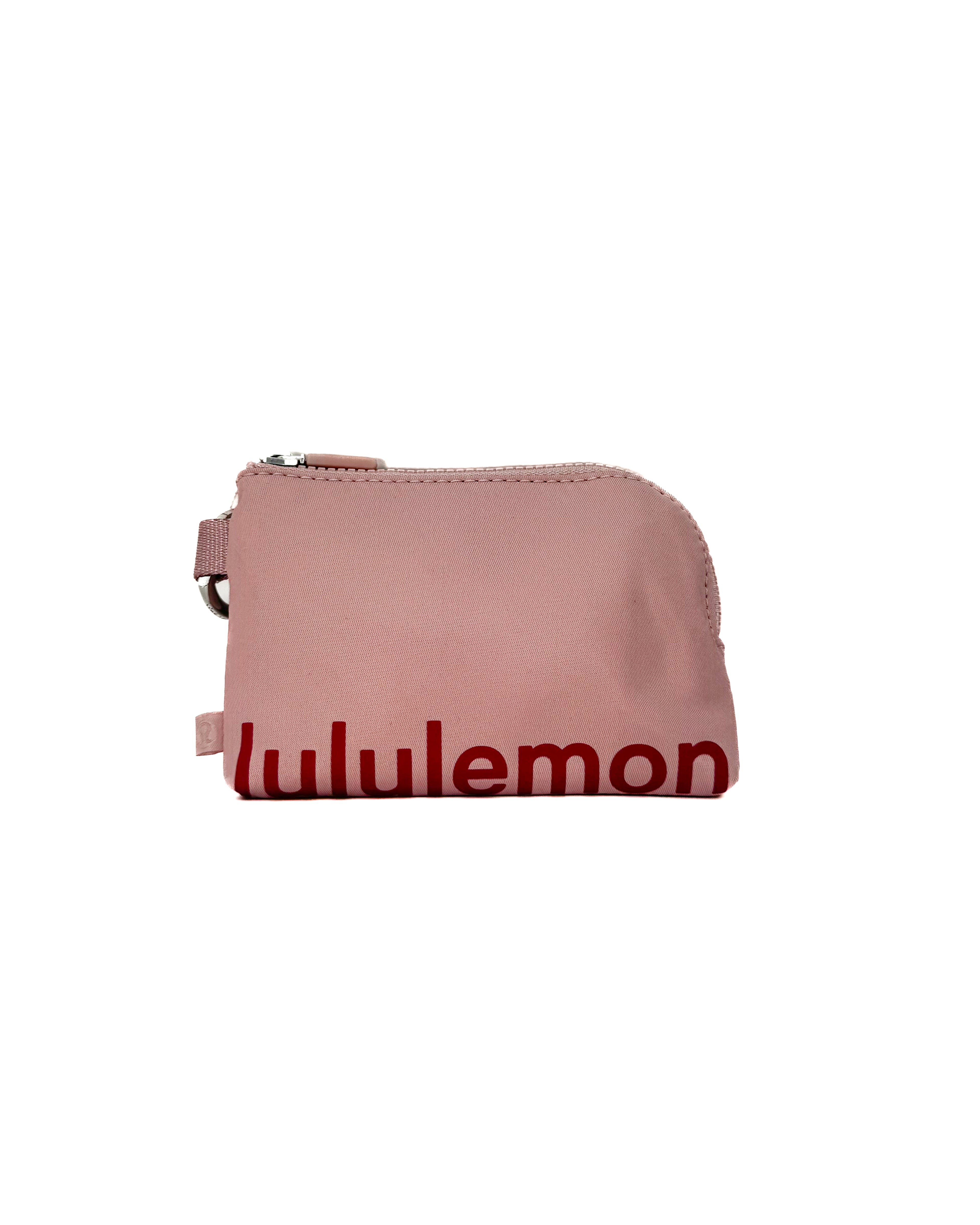 LULULEMON - CLIPABLE CARD POUCH PINK