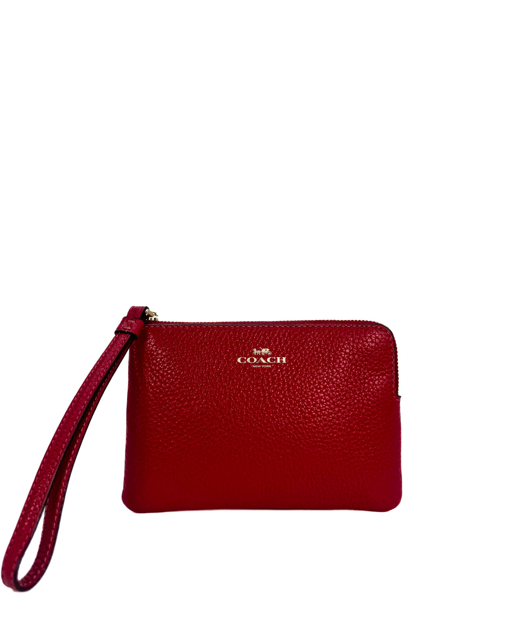 COACH - CBLK DBLE CRN ZP IM/CHERRY