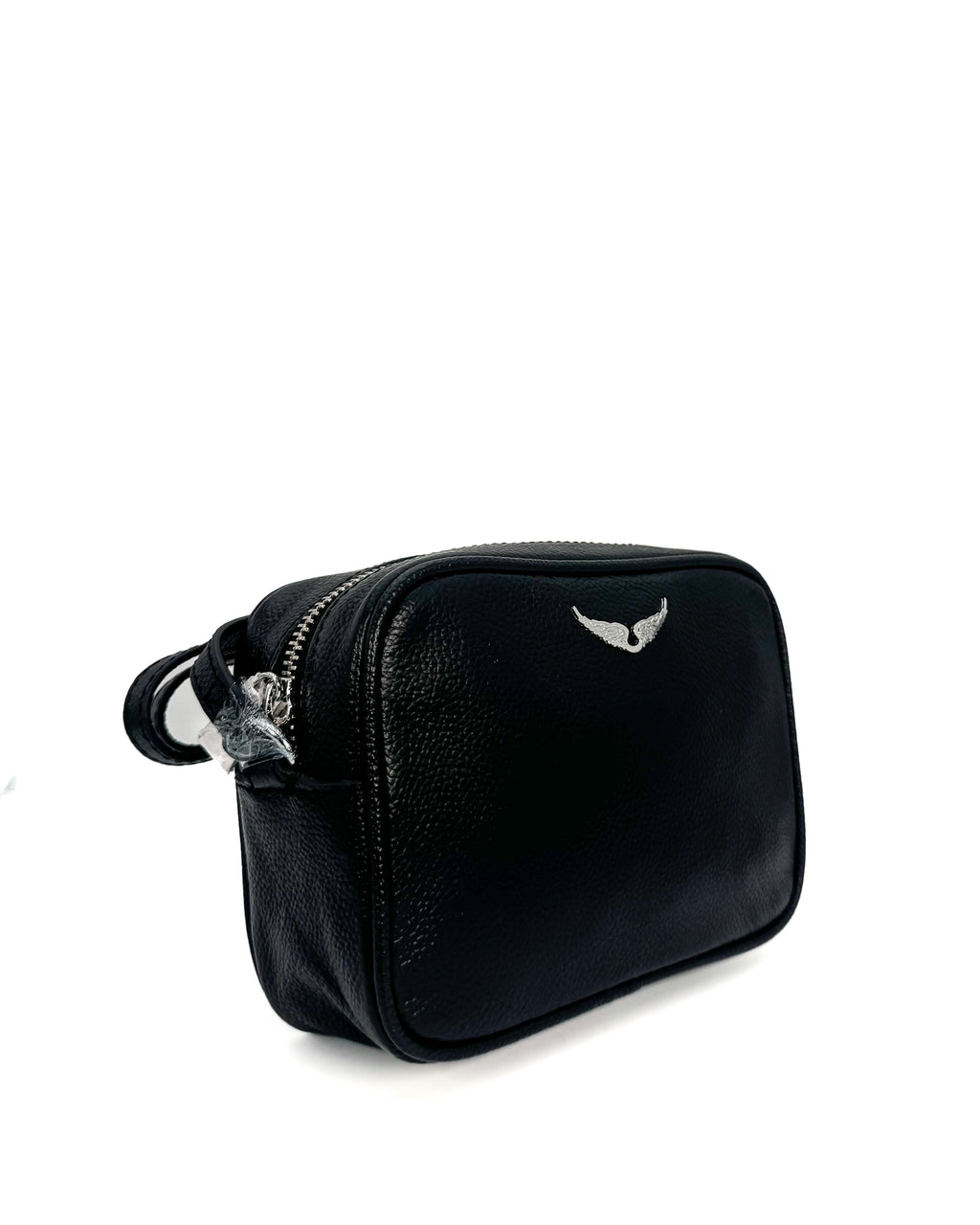ZADIG & VOLTAIRE - XS BOXY WINGS GRAINED BLACK