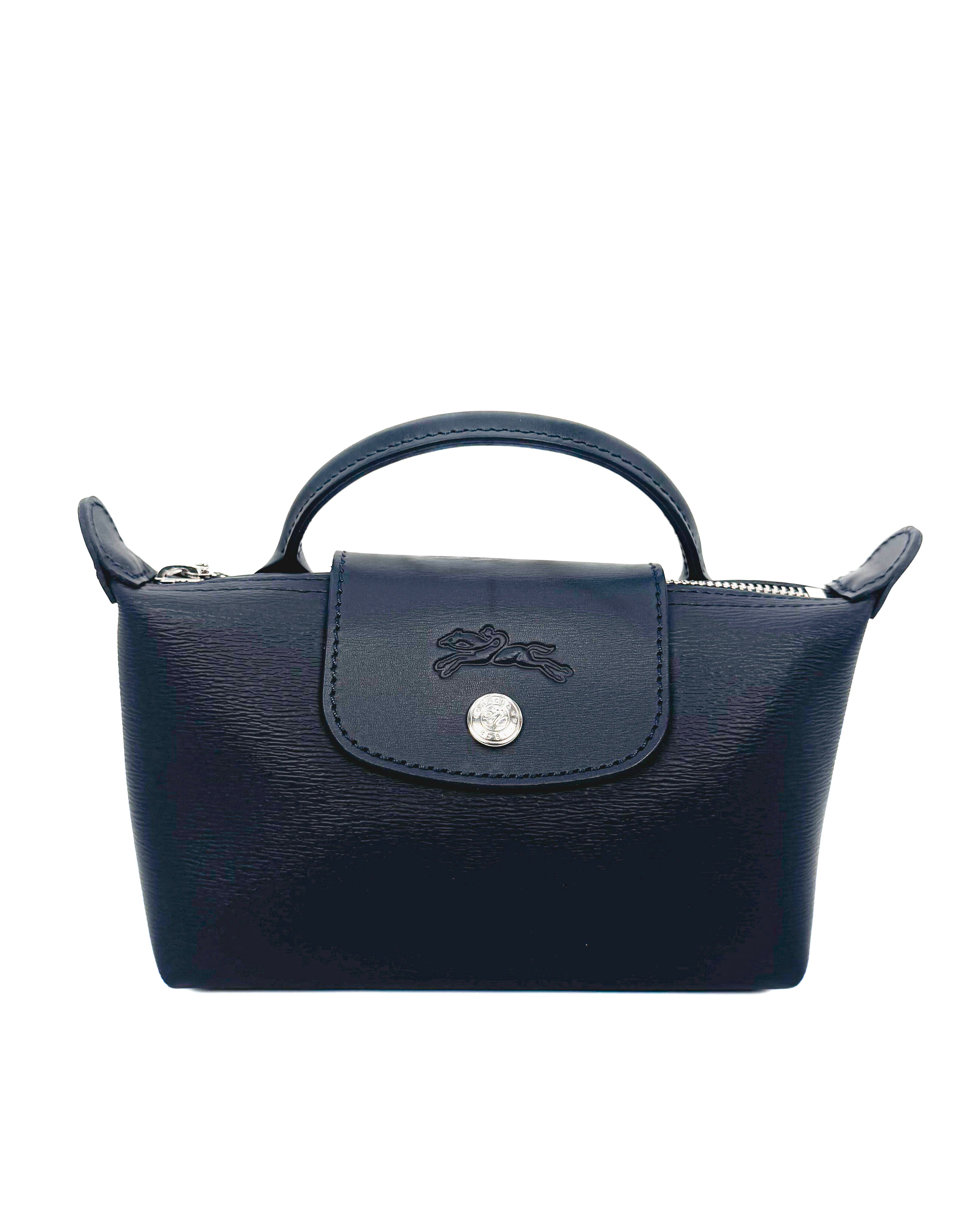 LONGCHAMP - LE PLIAGE CITY POUNCH WITH HANDLE NAVY