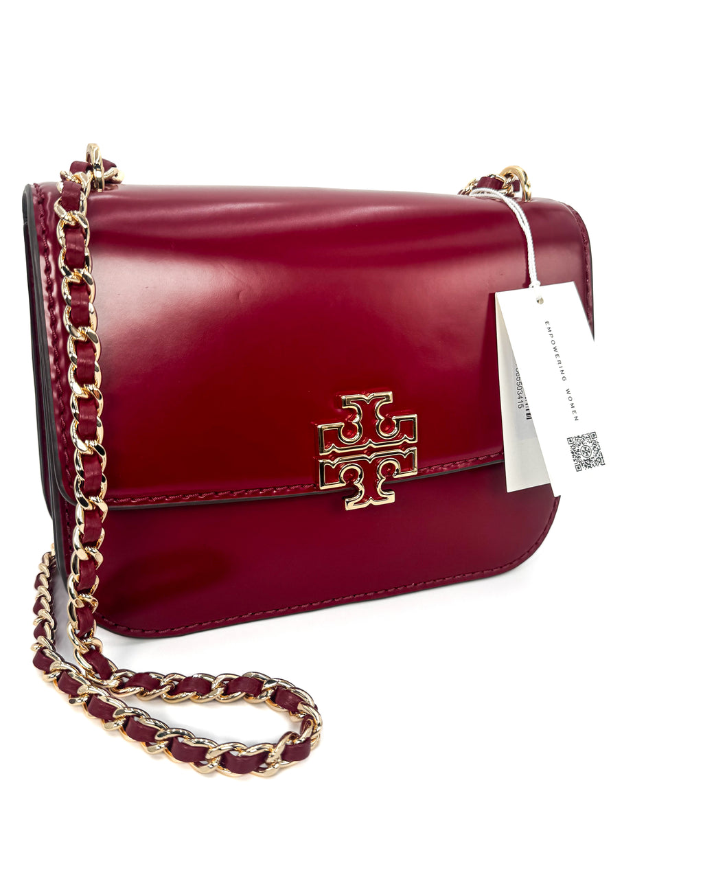 TORY BURCH - BRITTEN SMALL BARTLETT RED/601