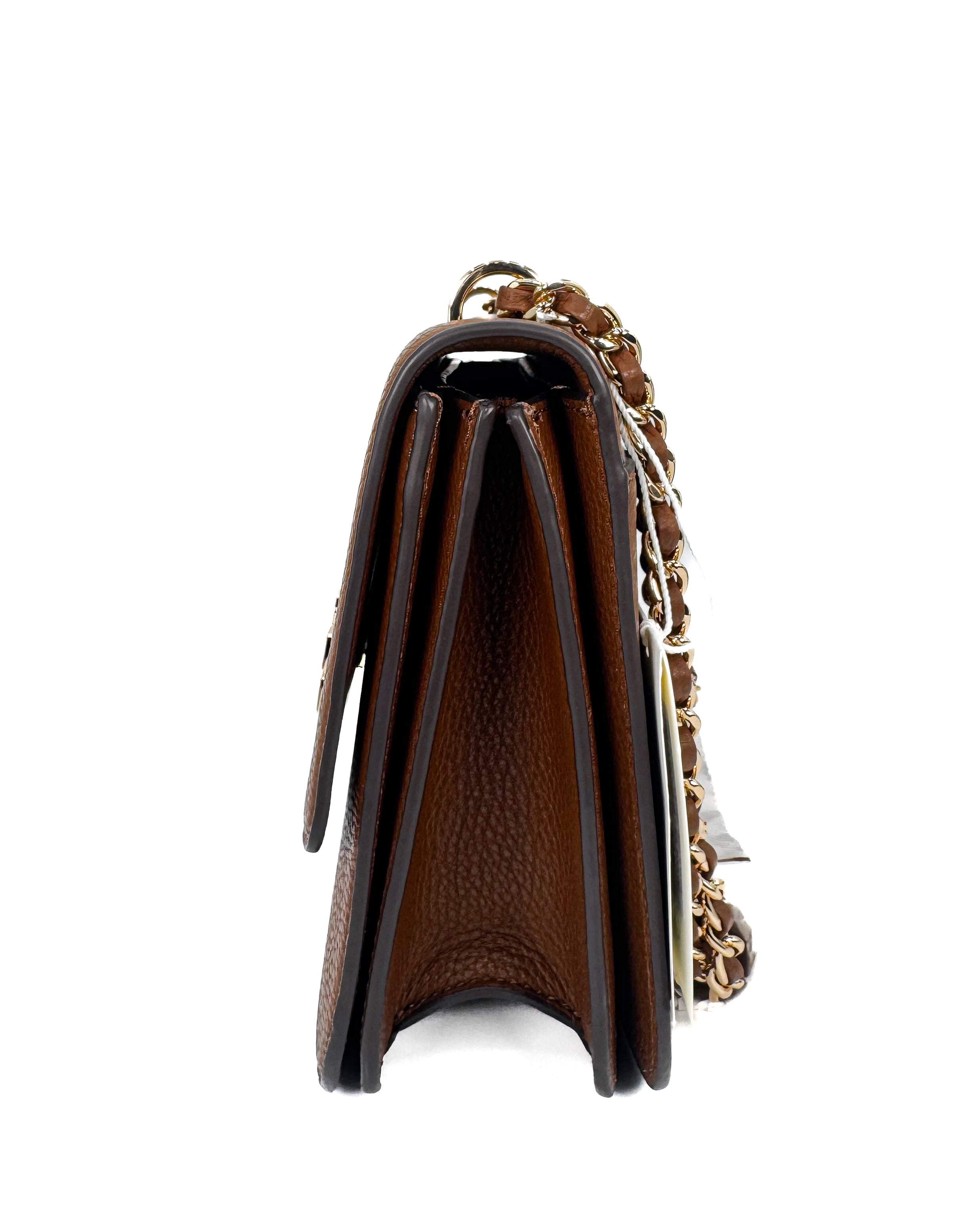 TORY BURCH - BRITTEN MEDIUM MOOSE BROWN