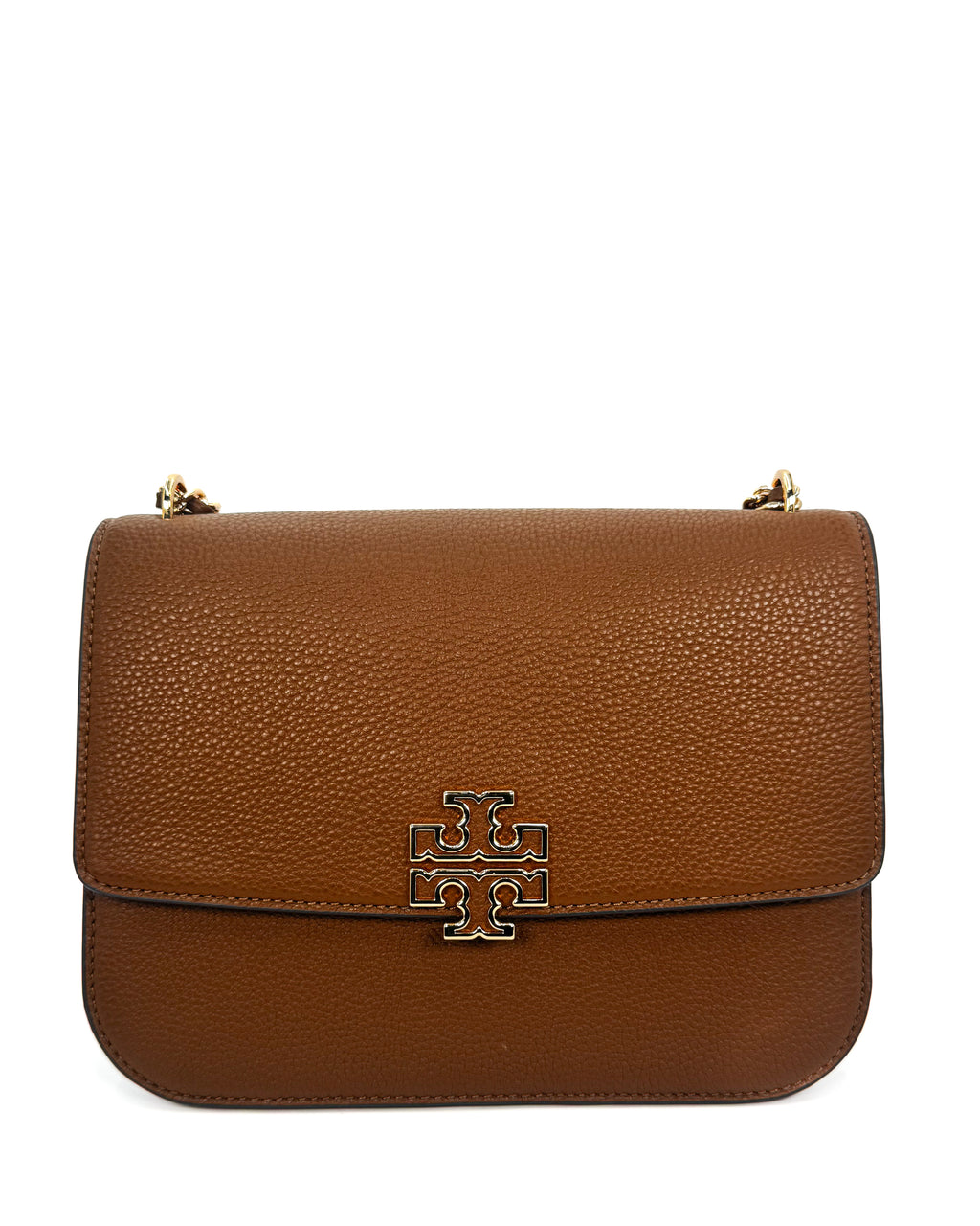 TORY BURCH - BRITTEN MEDIUM MOOSE BROWN