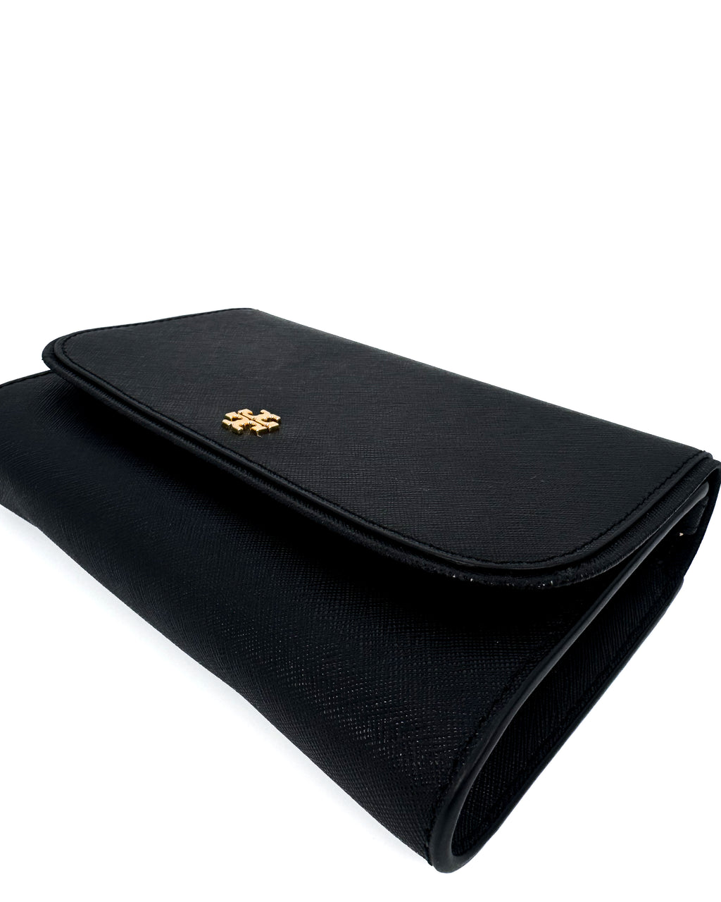 TORY BURCH - EMERSON CHAIN WALLET	BLACK /001