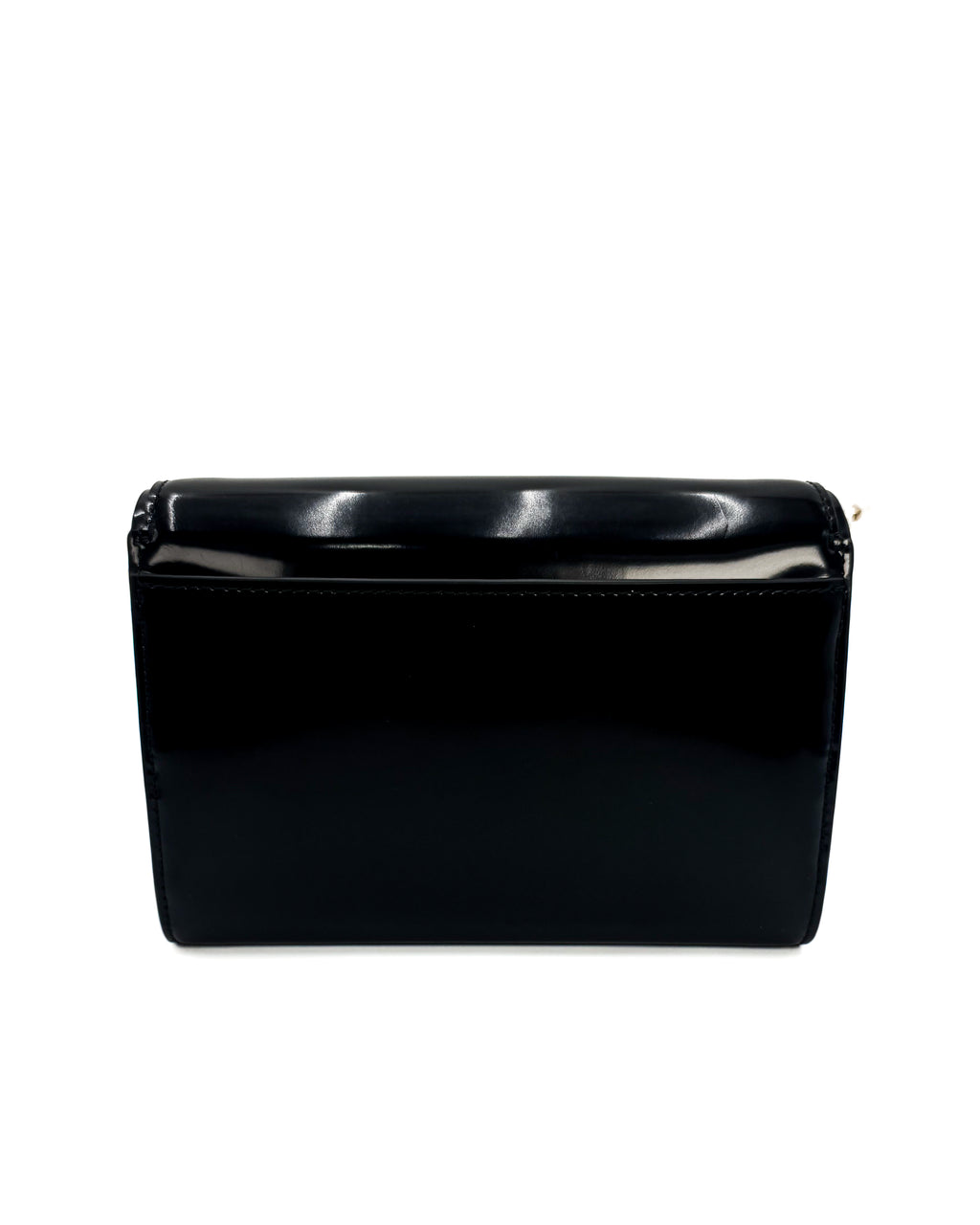 TORY BURCH - EMERSON SMOOTH CHAIN WALLET BLACK /001