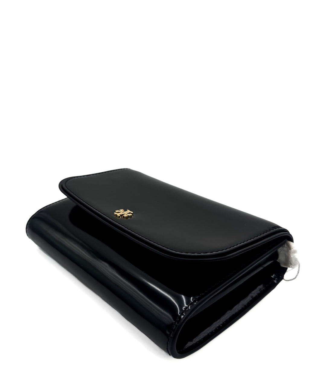 TORY BURCH - EMERSON SMOOTH CHAIN WALLET BLACK /001