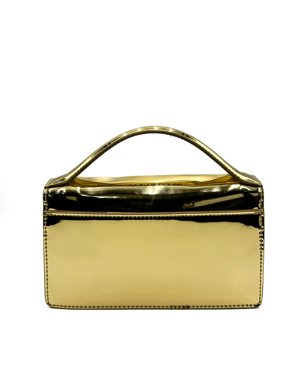 KURT GEIGER - SM BOND TOP HANDLE BAG GOLD