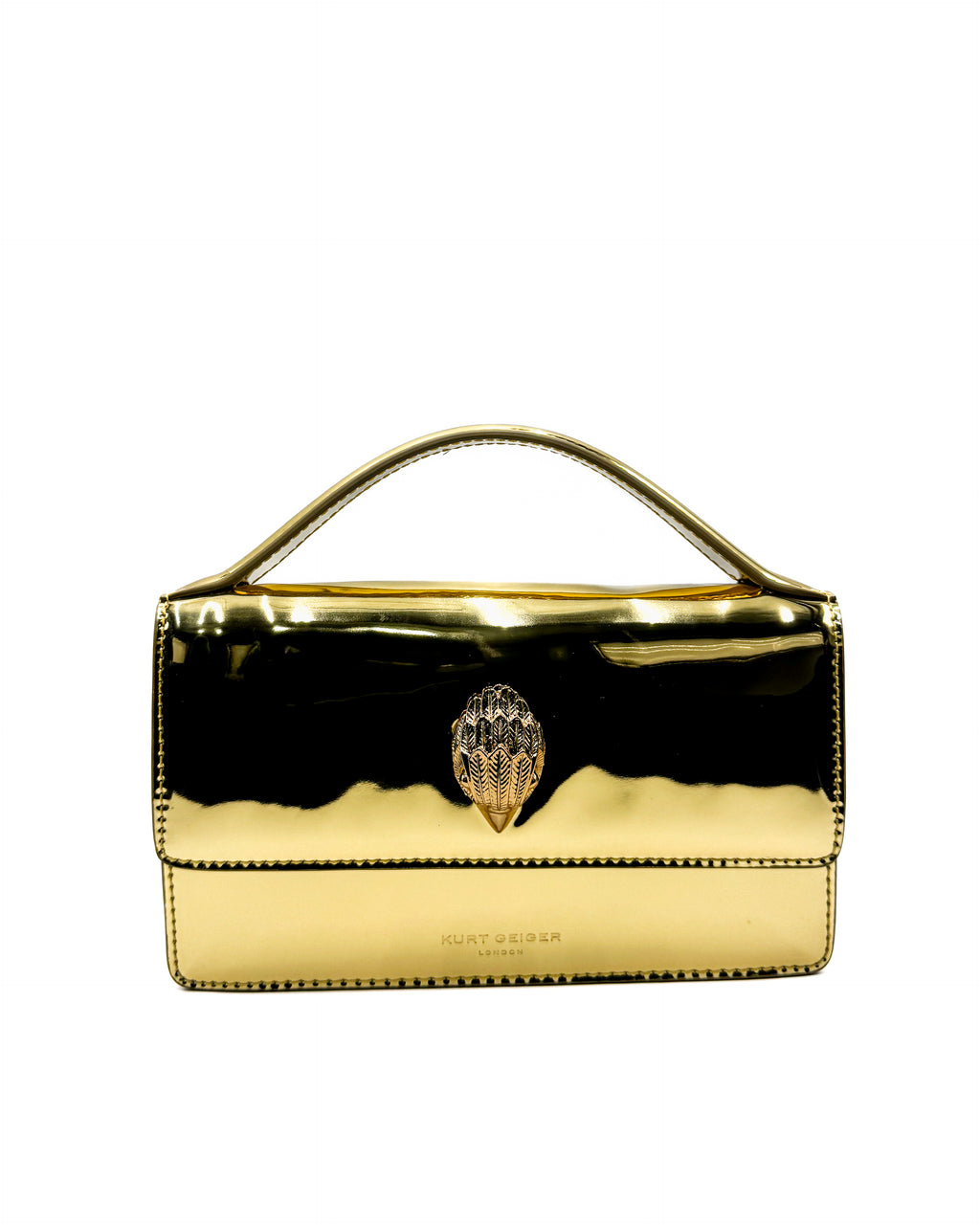 KURT GEIGER - SM BOND TOP HANDLE BAG GOLD