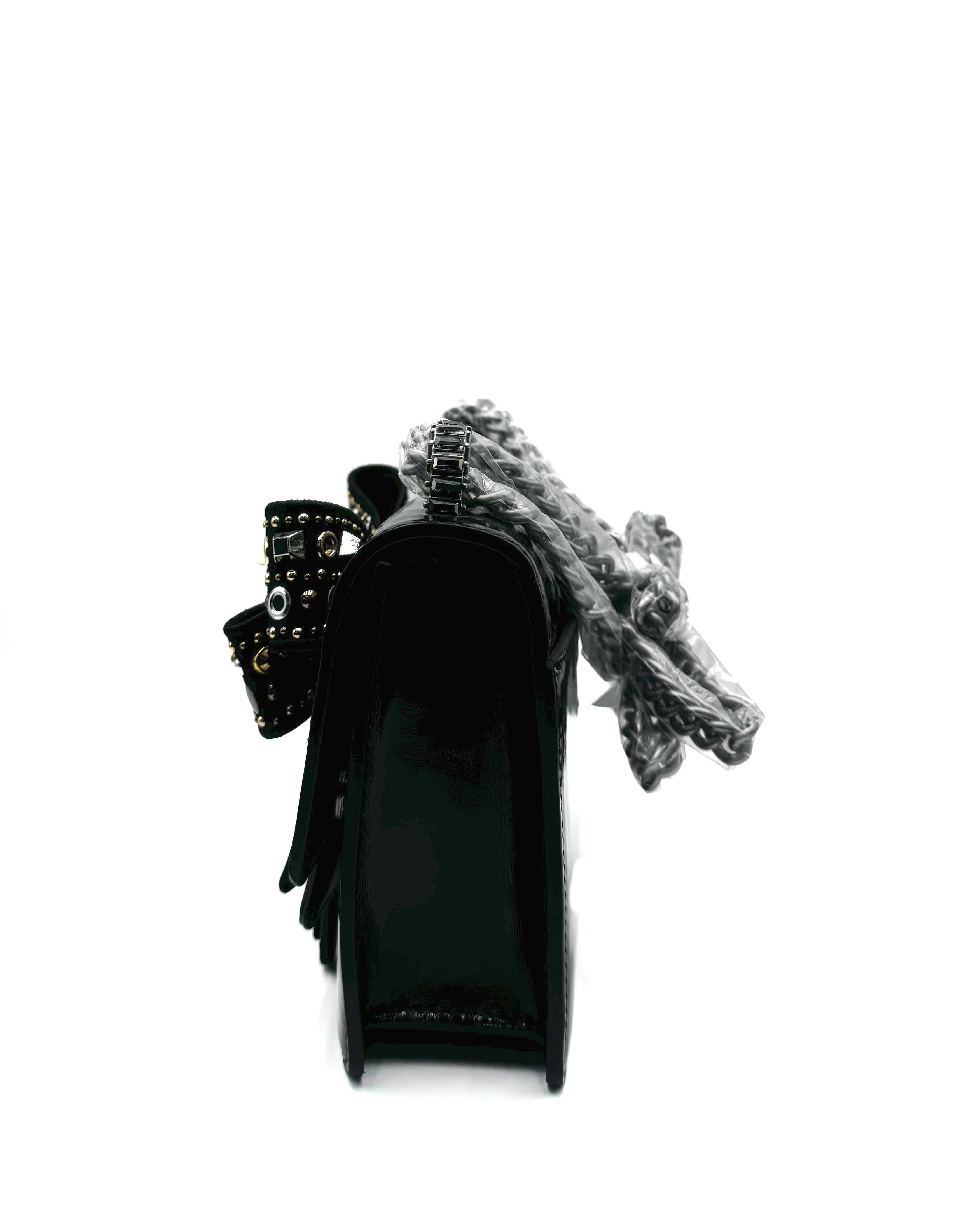 KURT GEIGER - BOW SMALL SHOREDITCH	BLACK/COMB