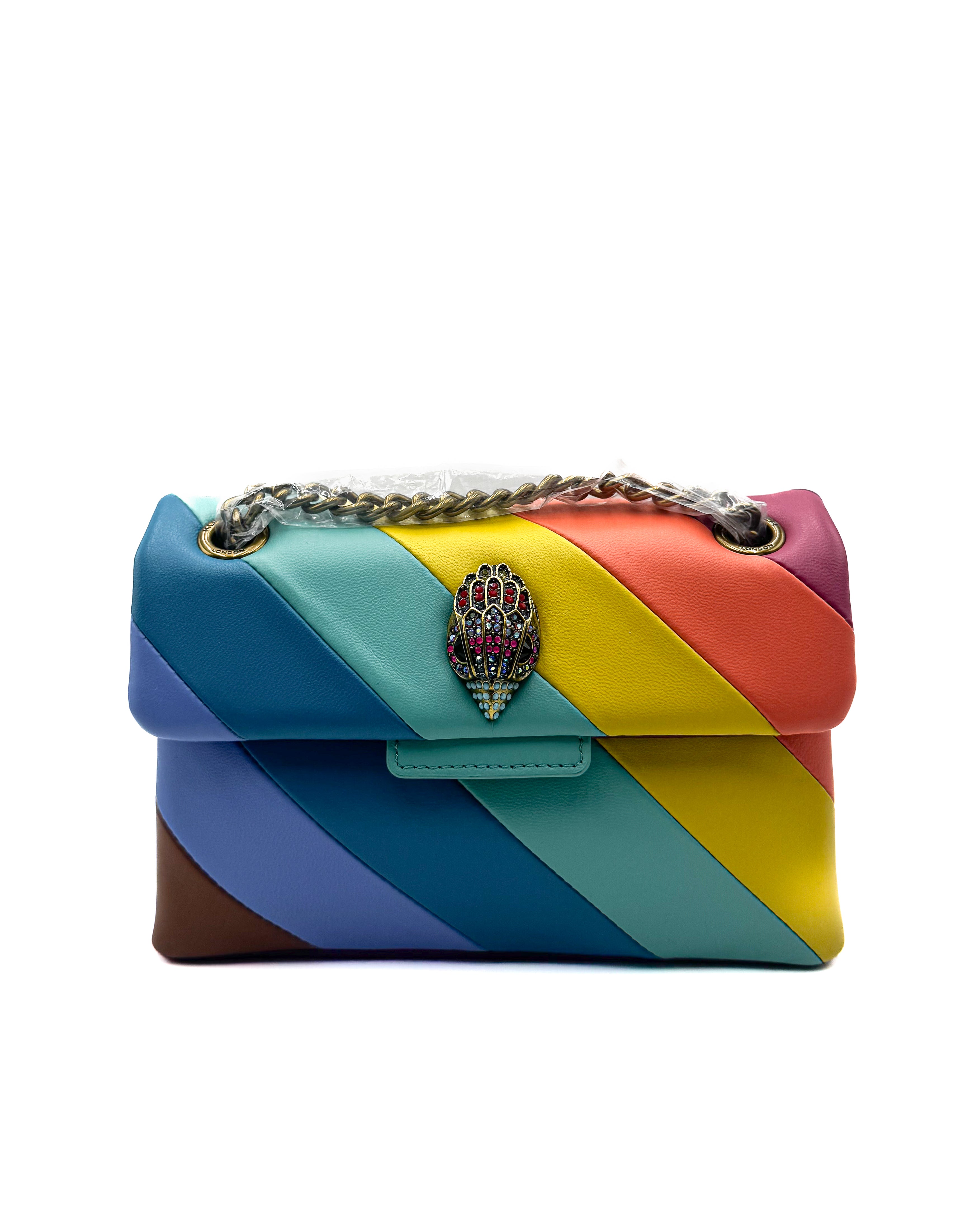 KURT GEIGER - LEATHER MINI KENSINGTON LEATHER MULTI