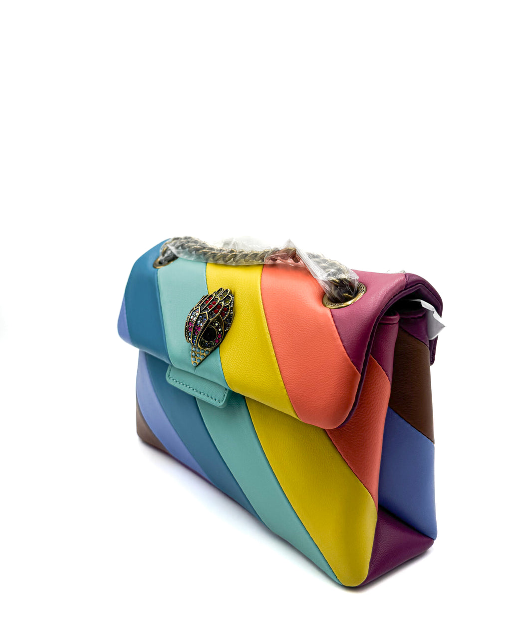 KURT GEIGER - LEATHER MINI KENSINGTON LEATHER MULTI