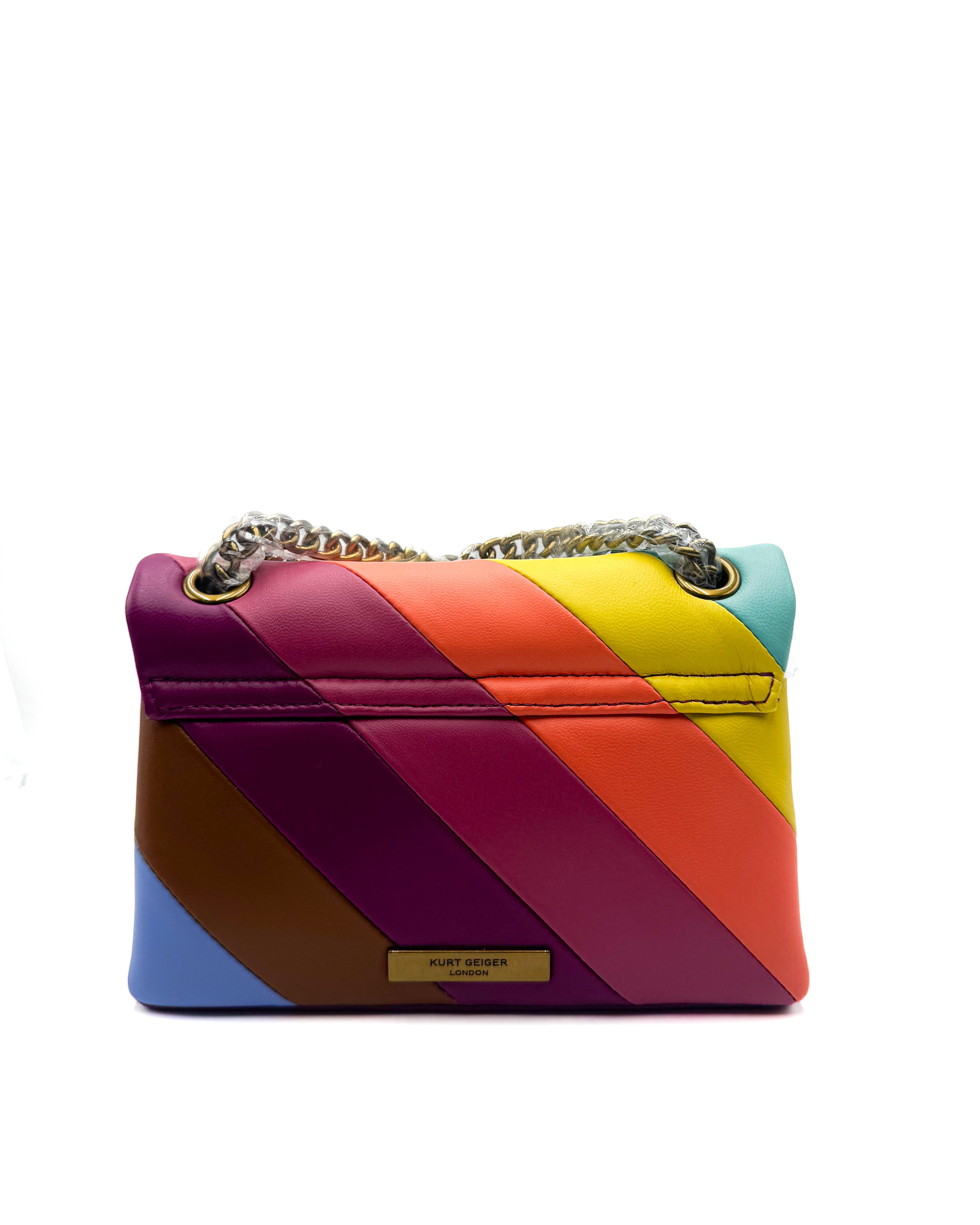 KURT GEIGER - LEATHER MINI KENSINGTON LEATHER MULTI