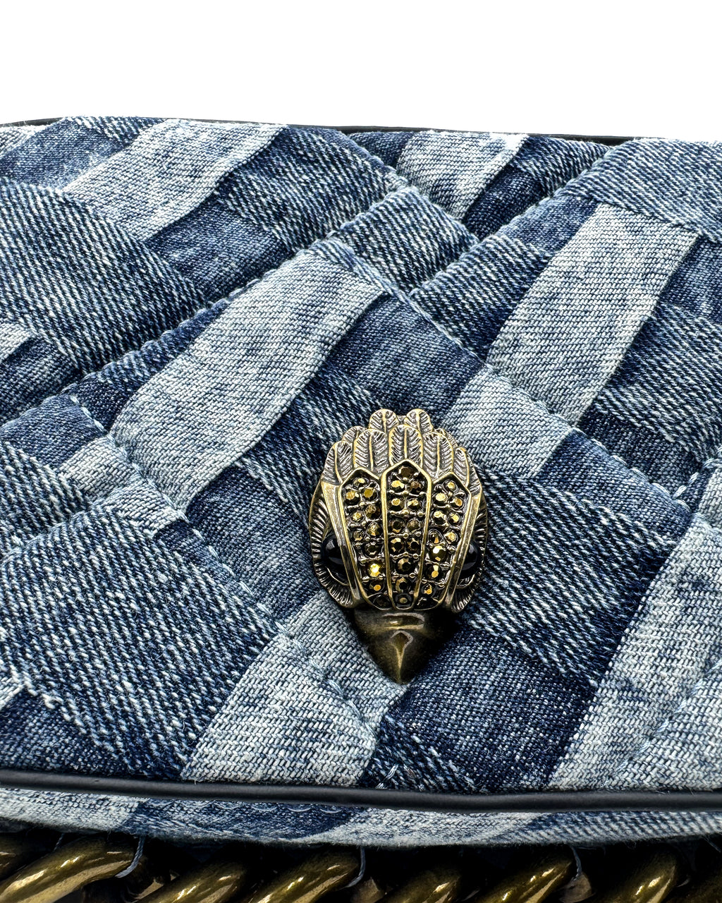 KURT GEIGER - KENSINGTON SM/CAMERA CH DENIM