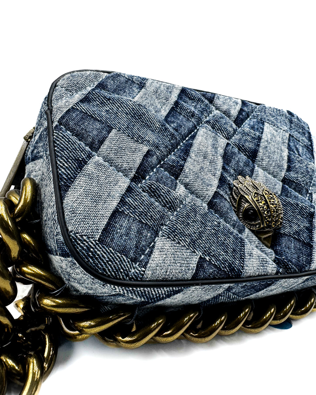 KURT GEIGER - KENSINGTON SM/CAMERA CH DENIM