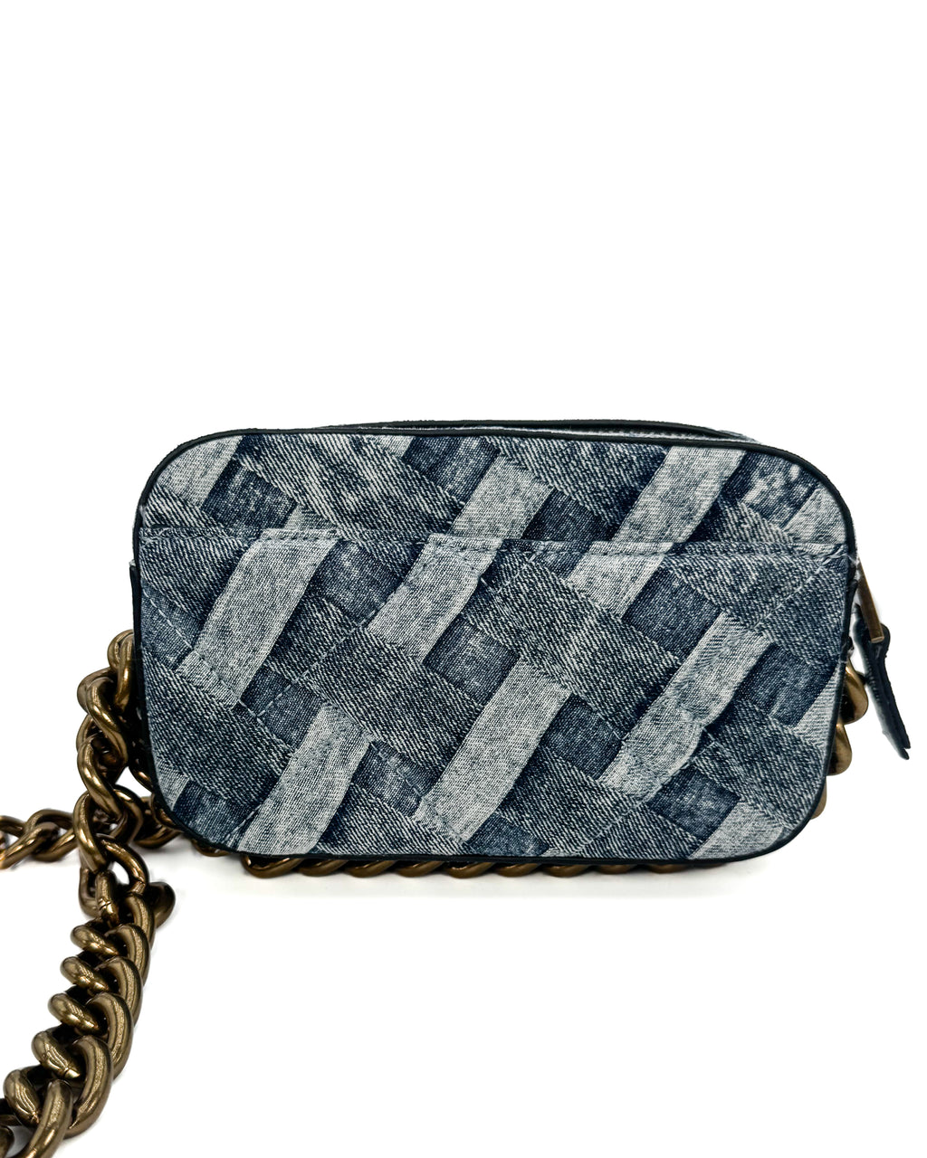 KURT GEIGER - KENSINGTON SM/CAMERA CH DENIM
