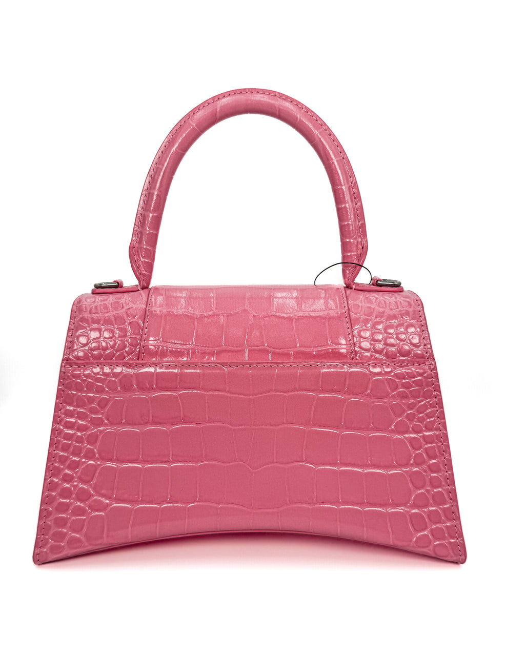 BALENCIAGA - HOURGLASS WALLET ON CHAIN PINK