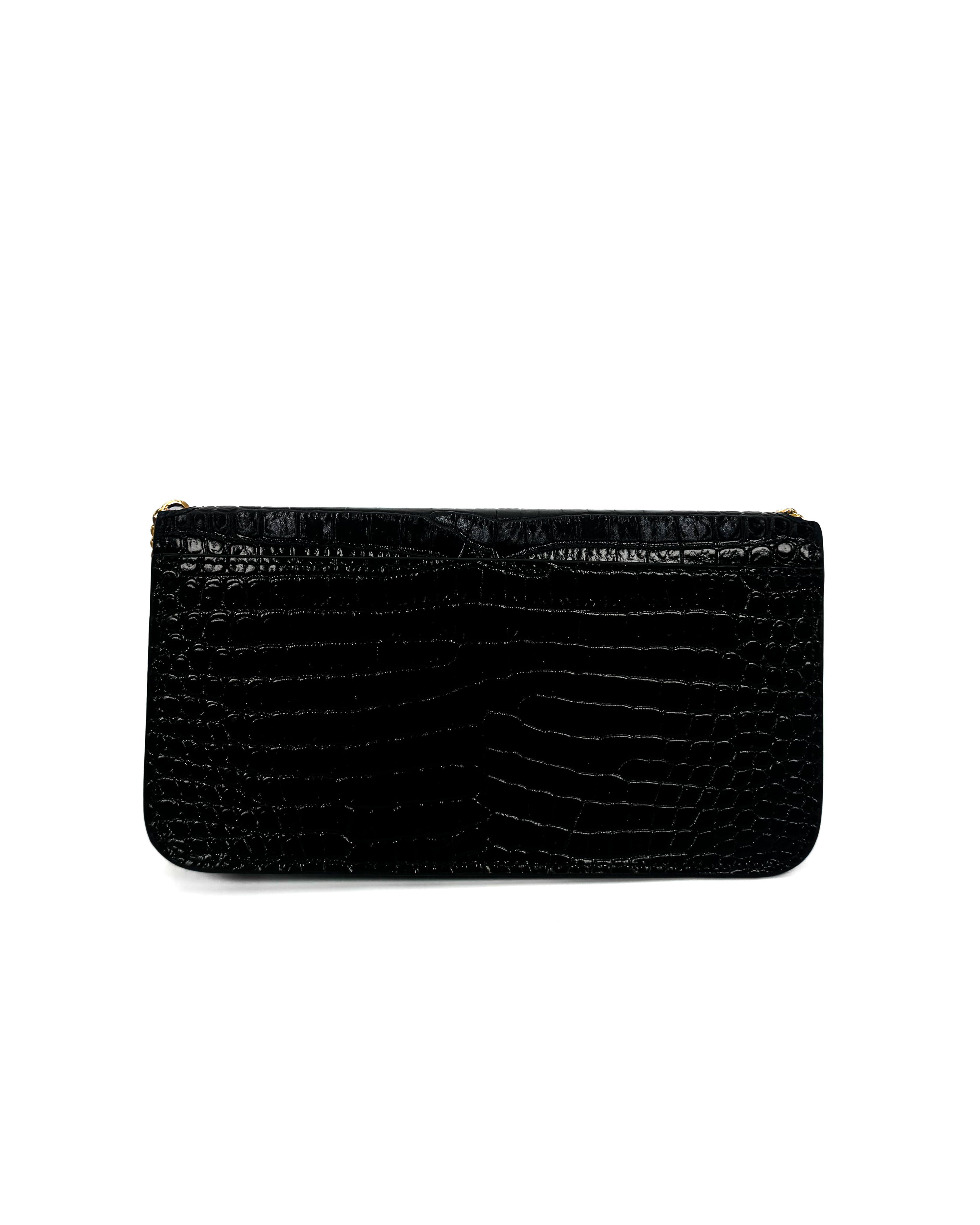 YVES SAINT LAURENT - CASSANDRE WALLET BLACK