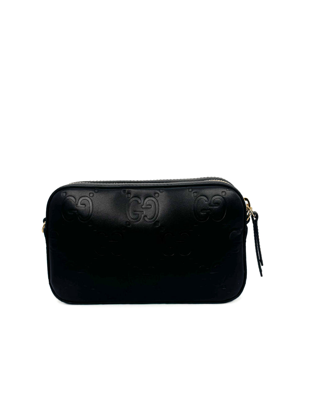 GUCCI - GG SUPER MINI SHOULDER BAD BLACK