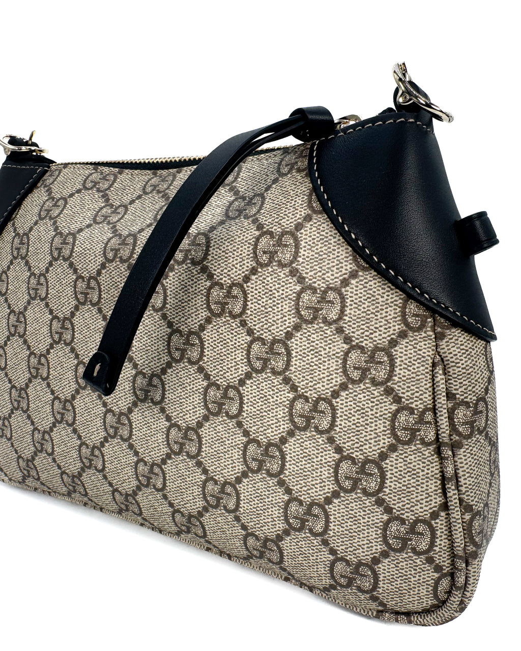 GUCCI - GG EMBLEM BROWN
